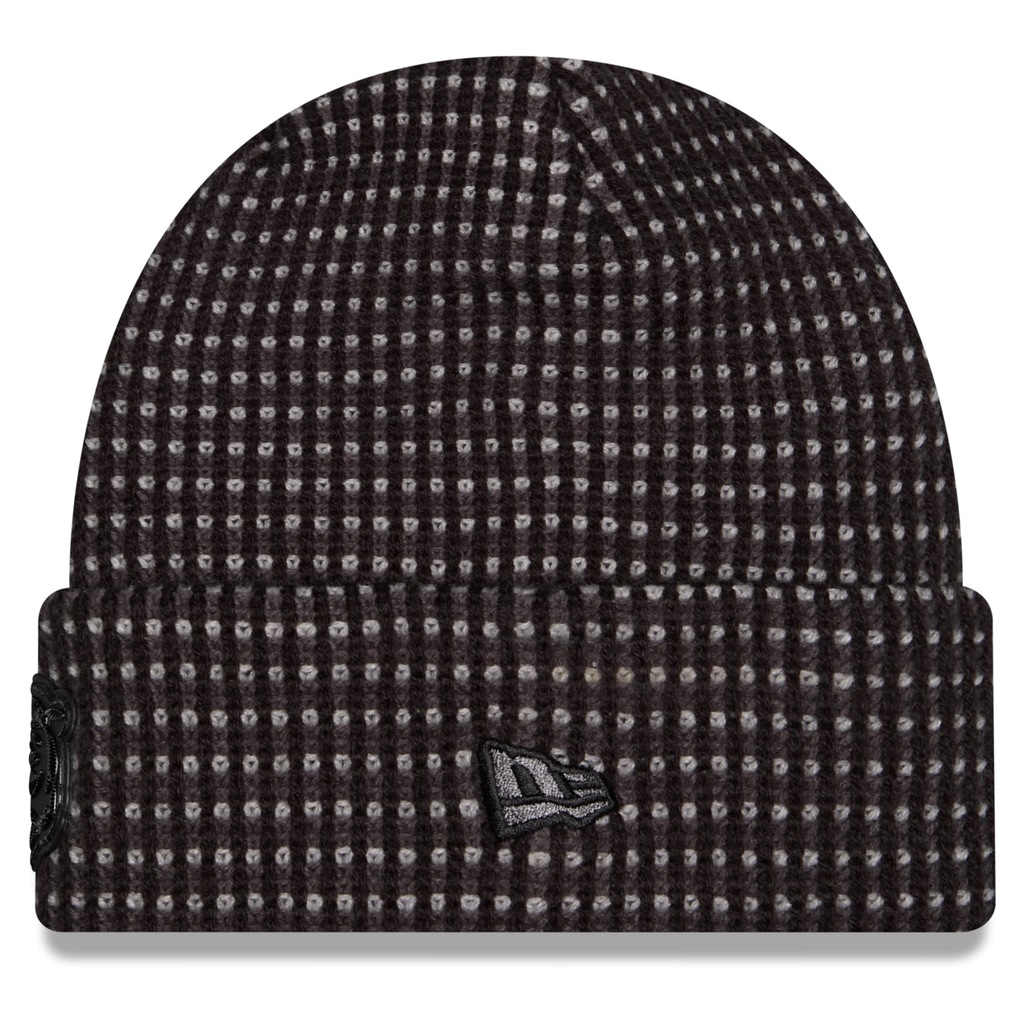Bonnet à revers New Era noir pour homme, Chicago Bears 2026, idéal pour les temps froids.