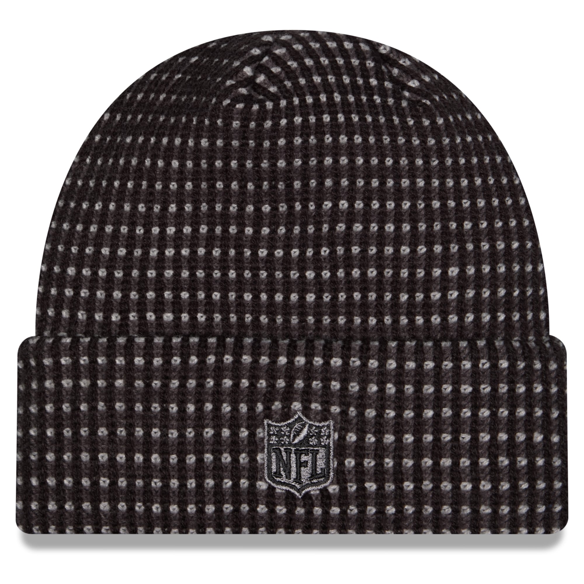 Bonnet à revers New Era noir pour homme, Chicago Bears 2026, idéal pour les temps froids.