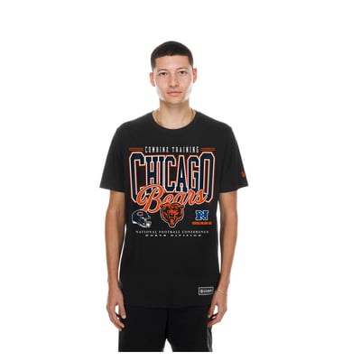 Chicago Bears New Era Combine Authentic T-Shirt - Black