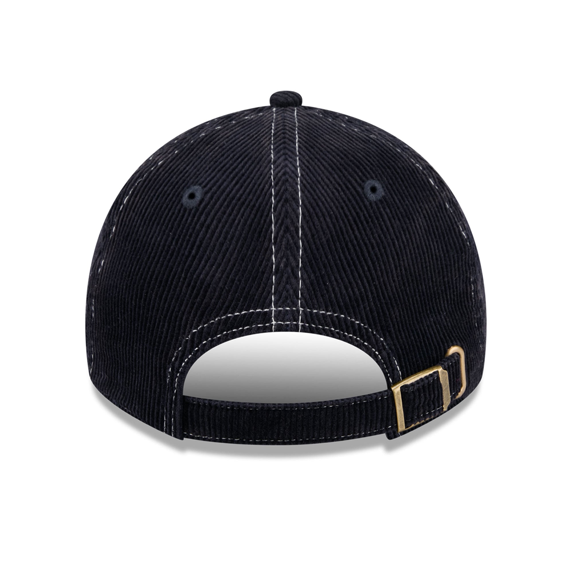 Casquette New Era noire pour homme, Chicago Bears, en velours côtelé, style classique décontracté et ajustable
