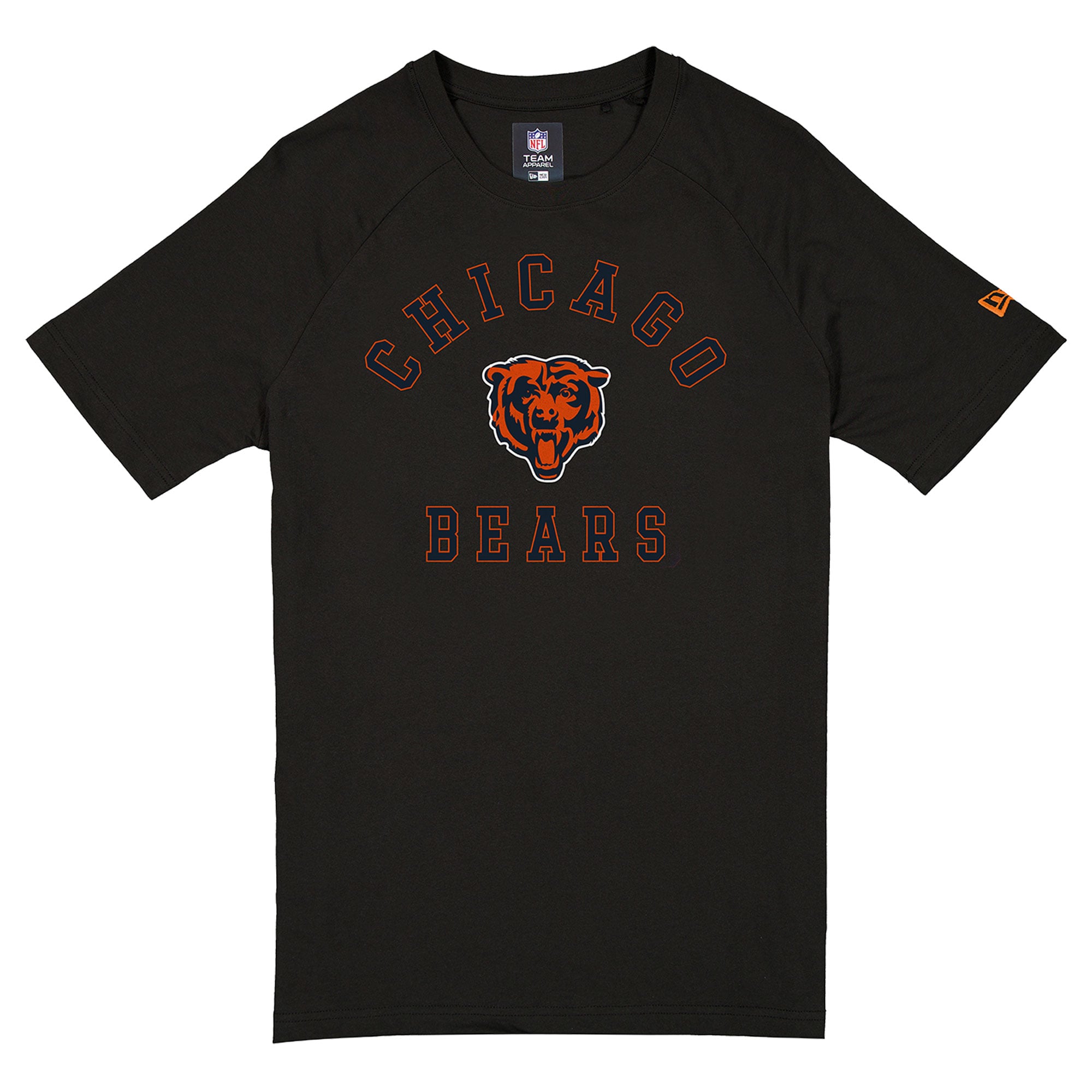 Men's New Era Black Chicago Bears Functional Fandom T-Shirt