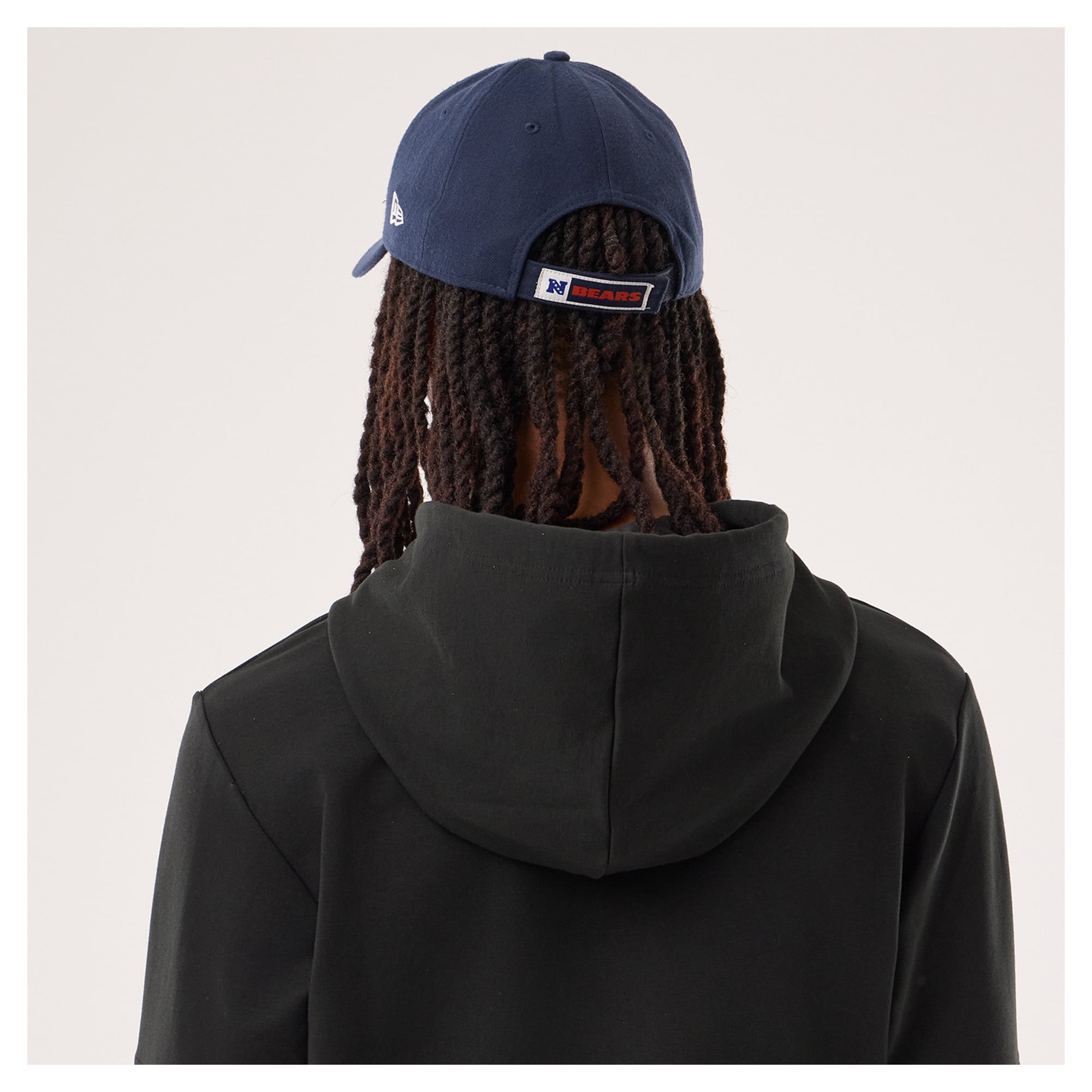 Men's New Era Black Chicago Bears Functional Fandom Twofer Hoodie