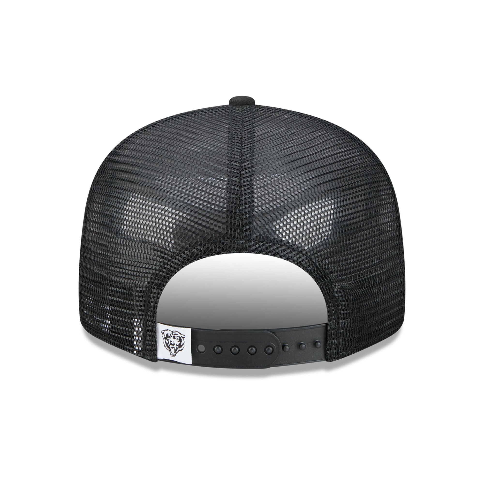 Casquette trucker New Era 9FIFTY noire et blanche Chicago Bears pour homme