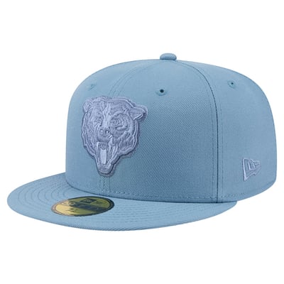 Chicago Bears New Era Color Pack 59FIFTY Fitted Hat - Blue