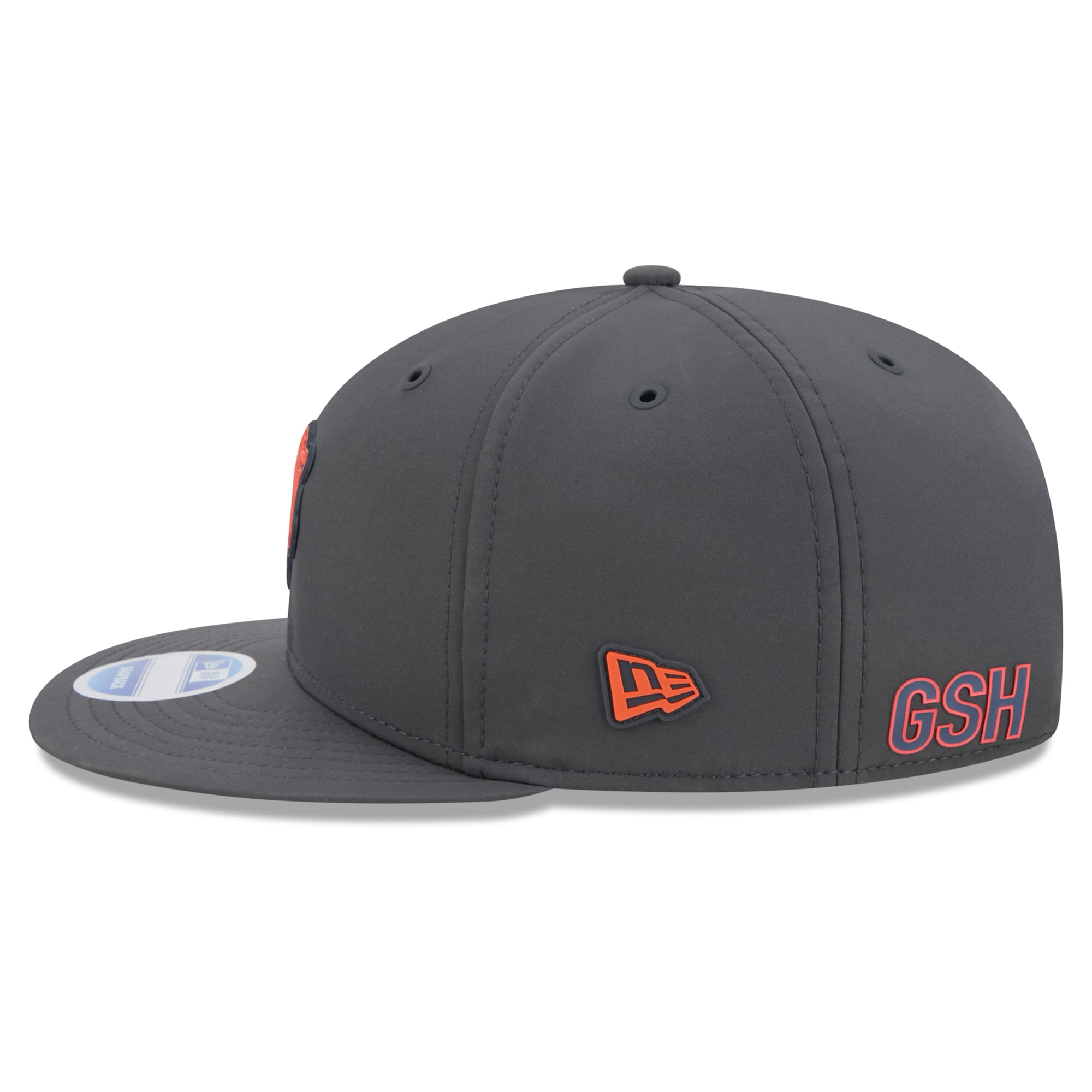 Casquette snapback New Era 9FIFTY pour homme, couleur anthracite, Chicago Bears 2026, idéale pour les temps froids.