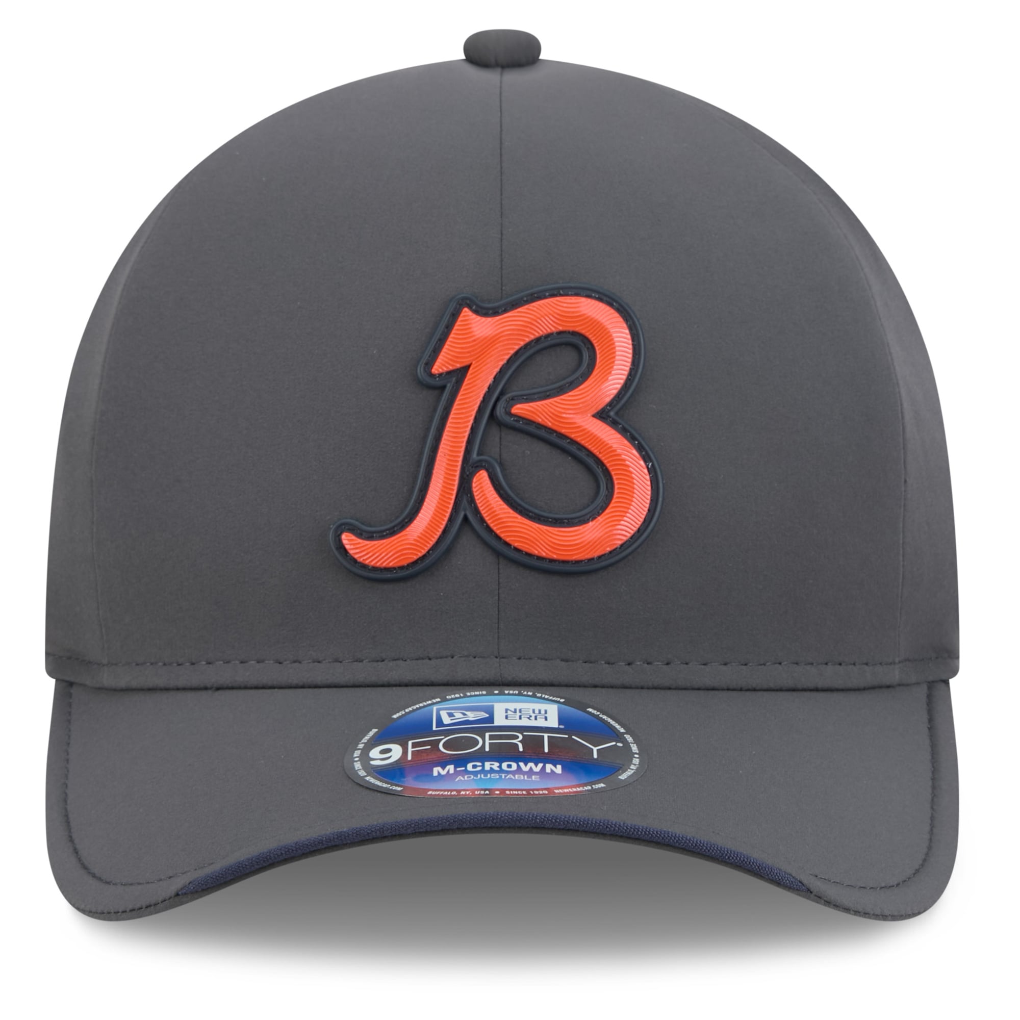 Casquette ajustable New Era 9FORTY M-Crown Chicago Bears 2026 Sideline pour homme