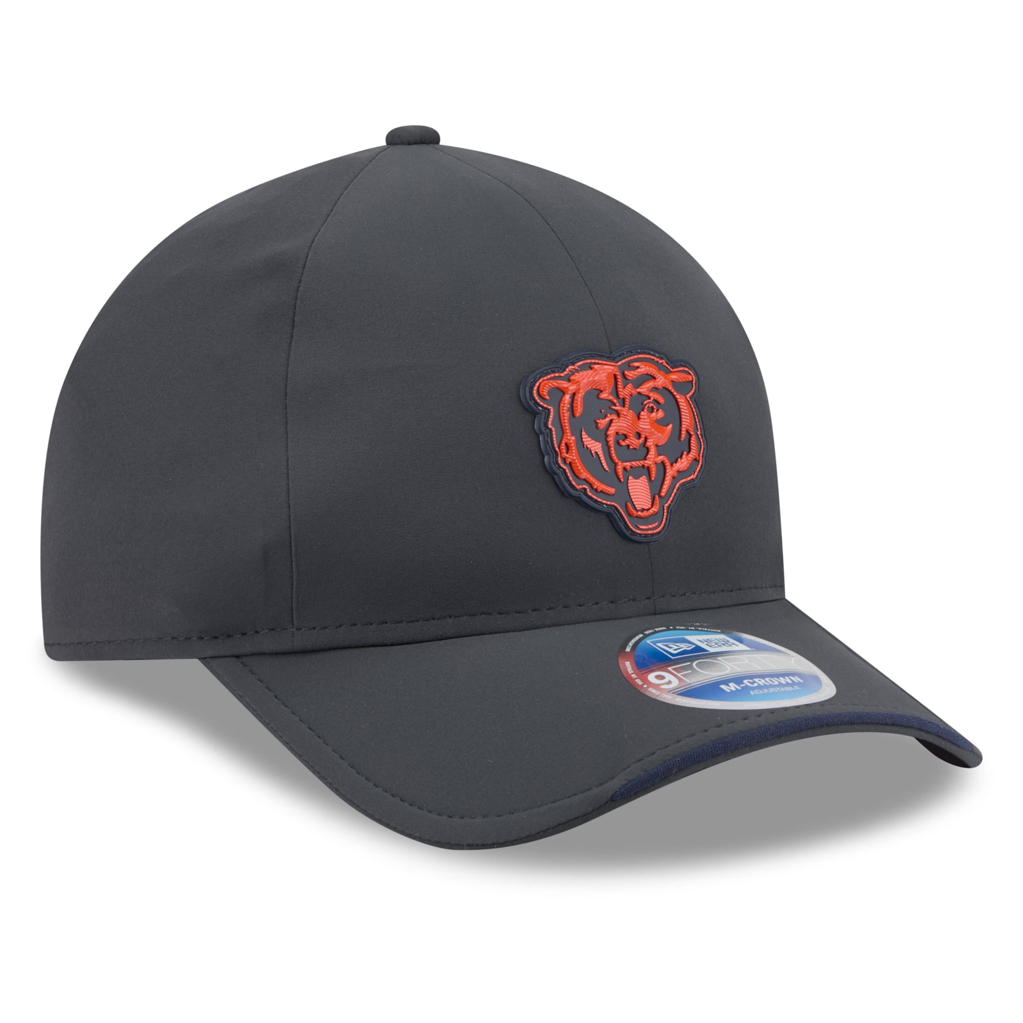 Men's New Era Charcoal Chicago Bears 2026 Sideline Cold Weather  9FORTY M-Crown Adjustable Hat