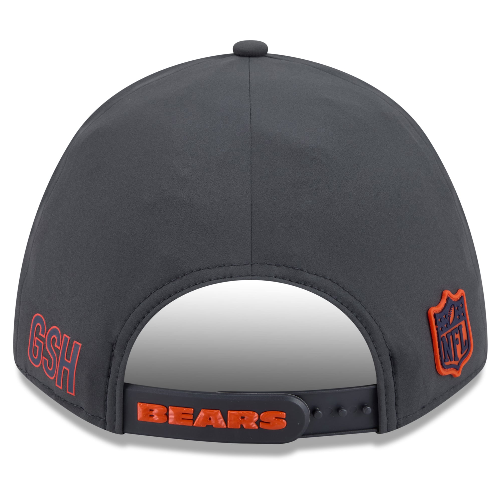 Men's New Era Charcoal Chicago Bears 2026 Sideline Cold Weather  9FORTY M-Crown Adjustable Hat