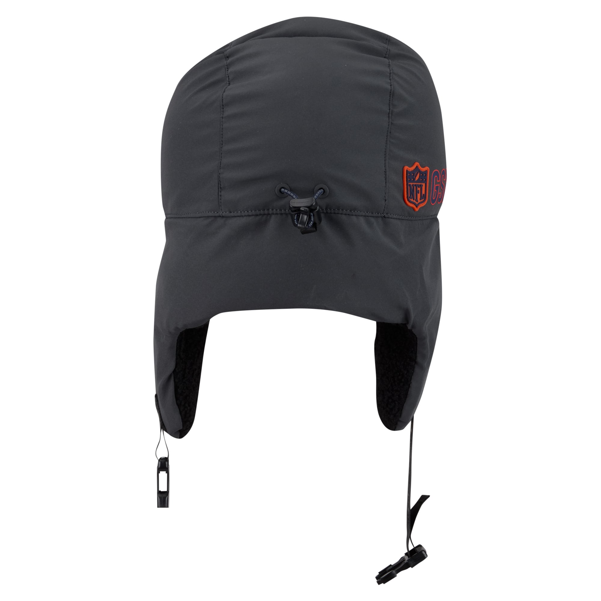 Casquette trappeur New Era anthracite Chicago Bears 2026 pour homme