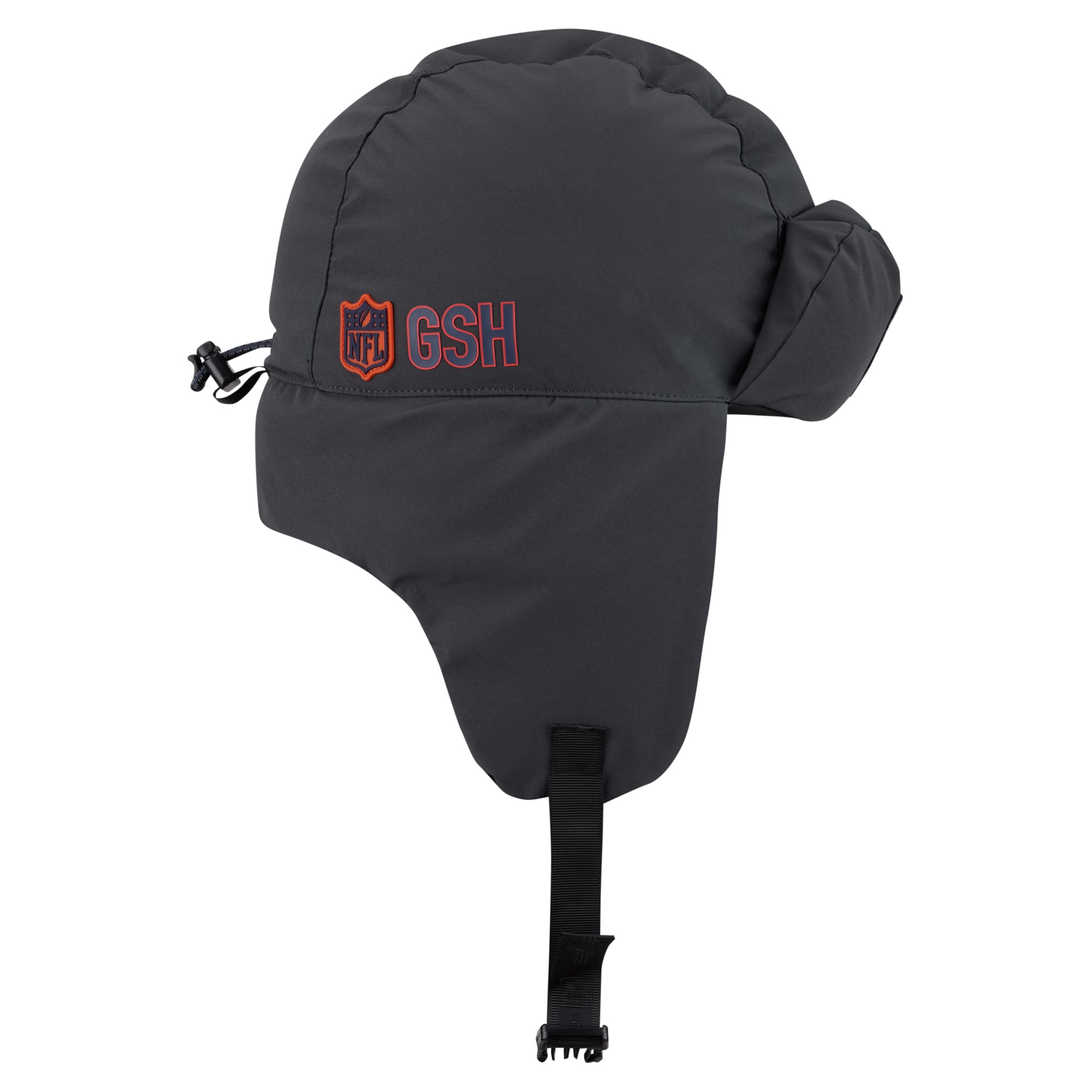 Casquette trappeur New Era anthracite Chicago Bears 2026 pour homme