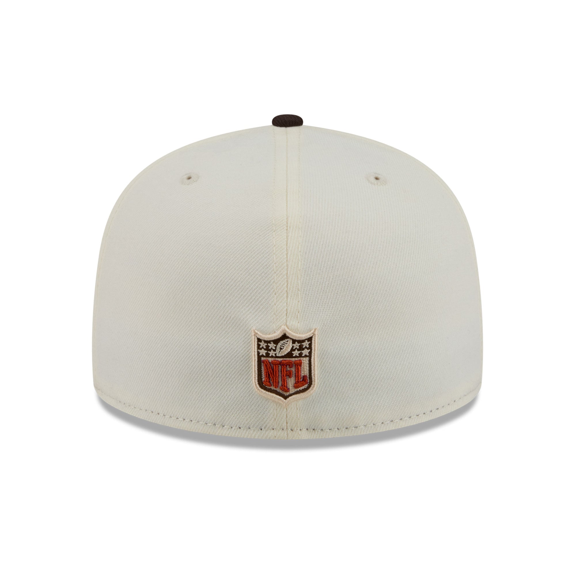 Men's New Era Cream/Brown Chicago Bears Pumpkin Spice 59FIFTY Fitted Hat