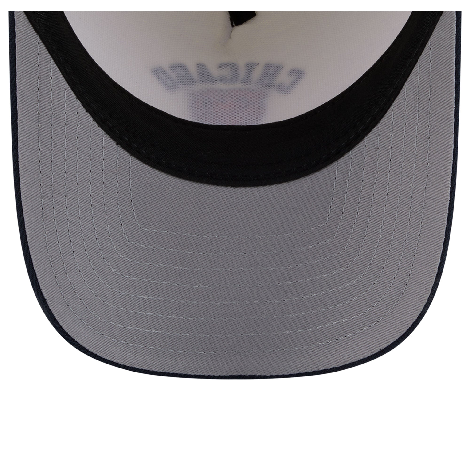 Men's New Era Cream/Navy Chicago Bears Arch 9FORTY A-Frame M-Crown Adjustable Hat