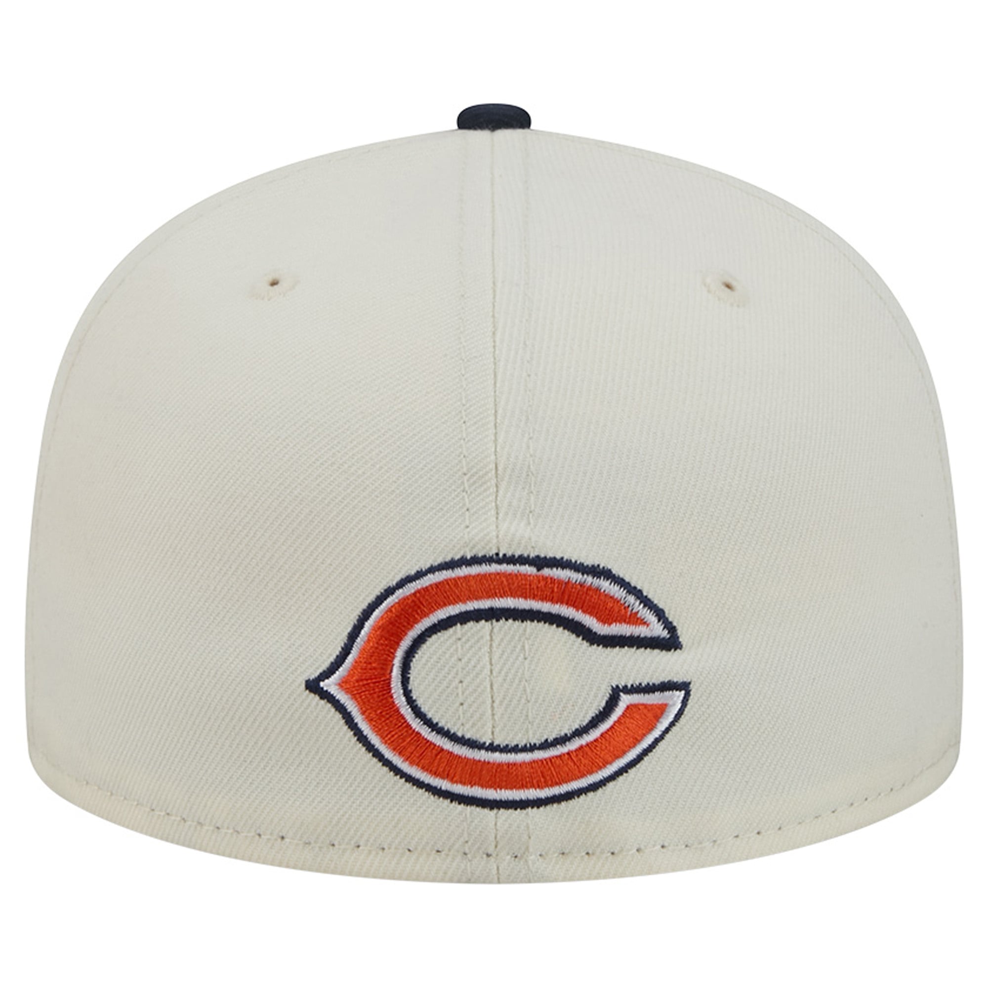Casquette ajustée New Era Deceptor 59FIFTY pour homme, couleur crème/marine