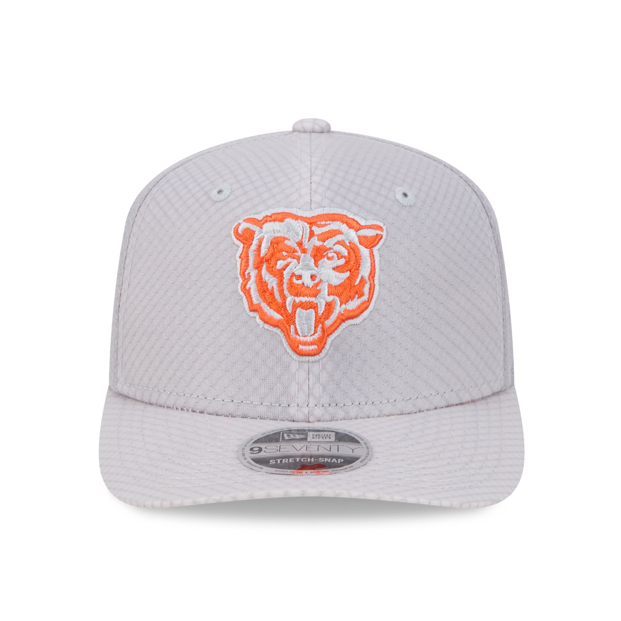Casquette ajustable New Era grise Chicago Bears 9SEVENTY pour homme