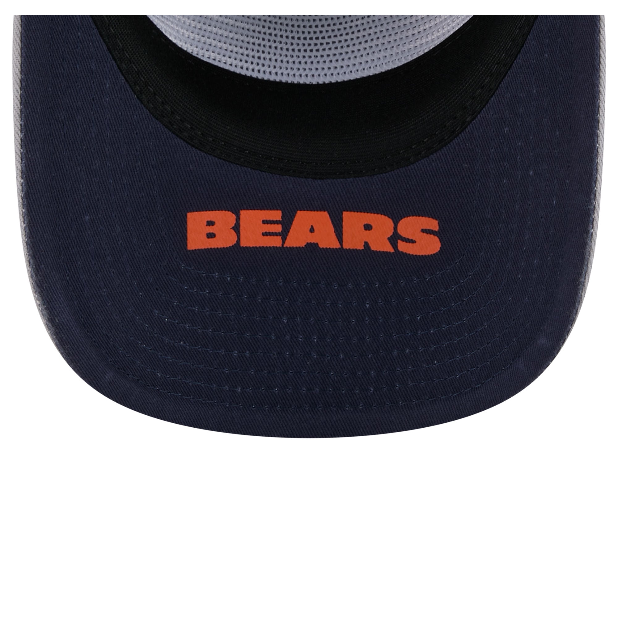 Casquette ajustable New Era grise Chicago Bears Patch 19TWENTY pour homme