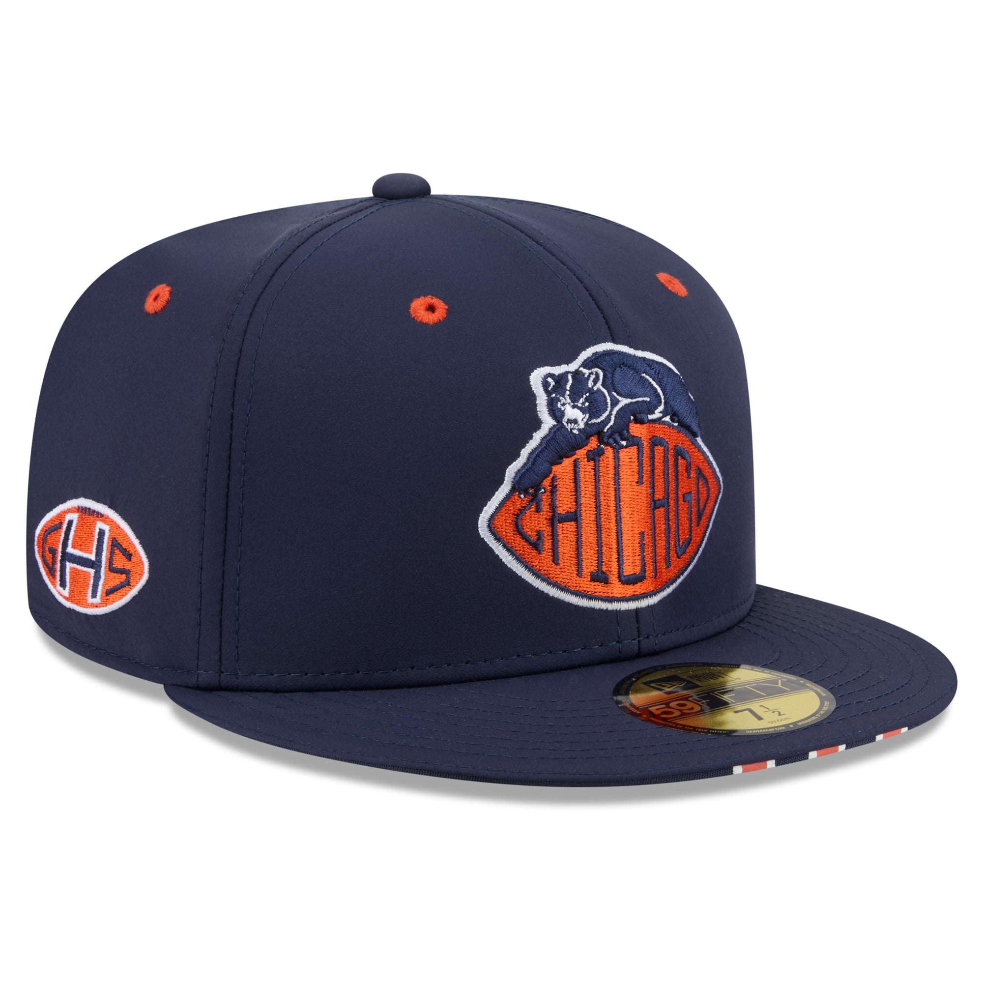 Men's New Era Navy Chicago Bears 2026 Rivalries Collection 59FIFTY Fitted Hat