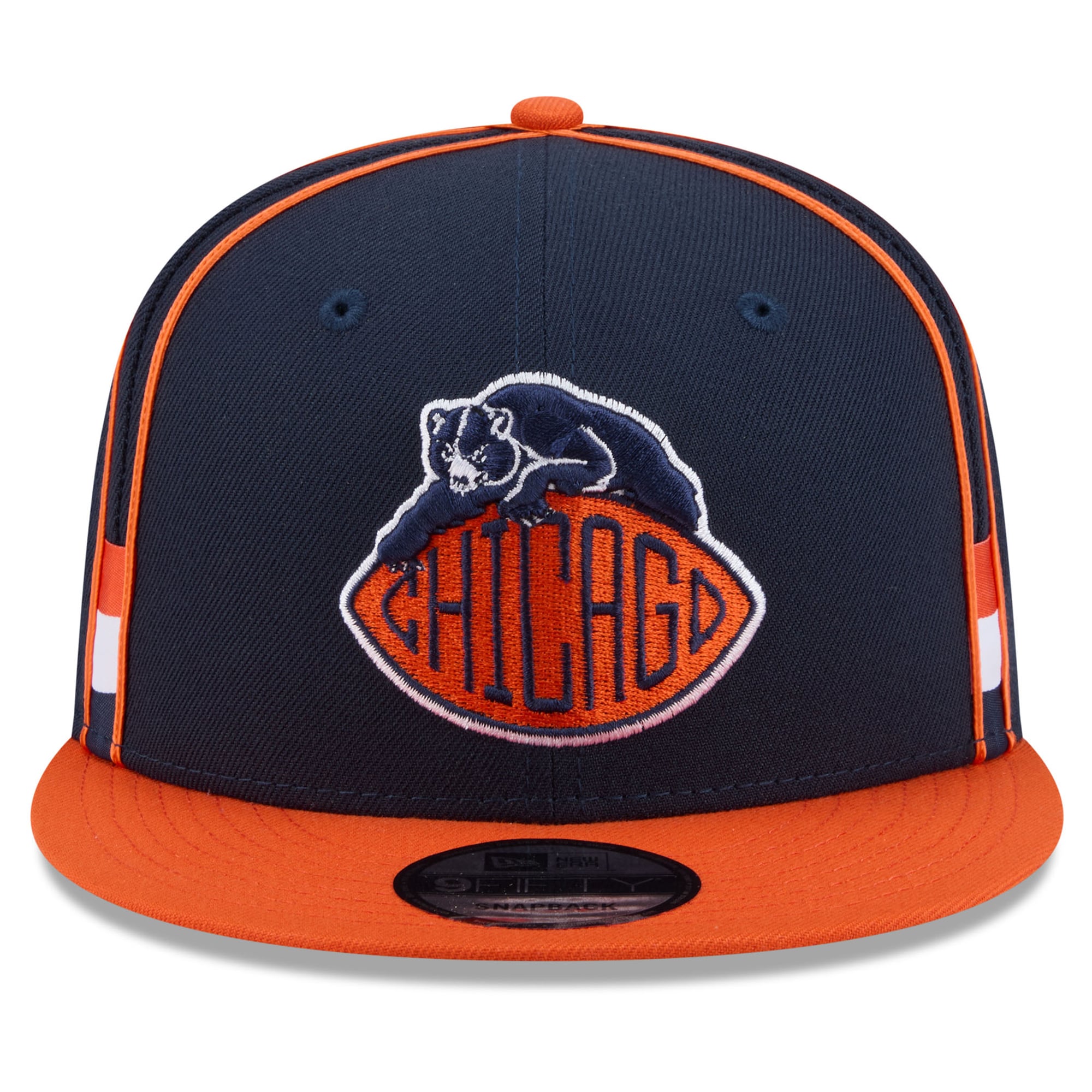 Casquette snapback New Era 9FIFTY pour homme, bleu marine