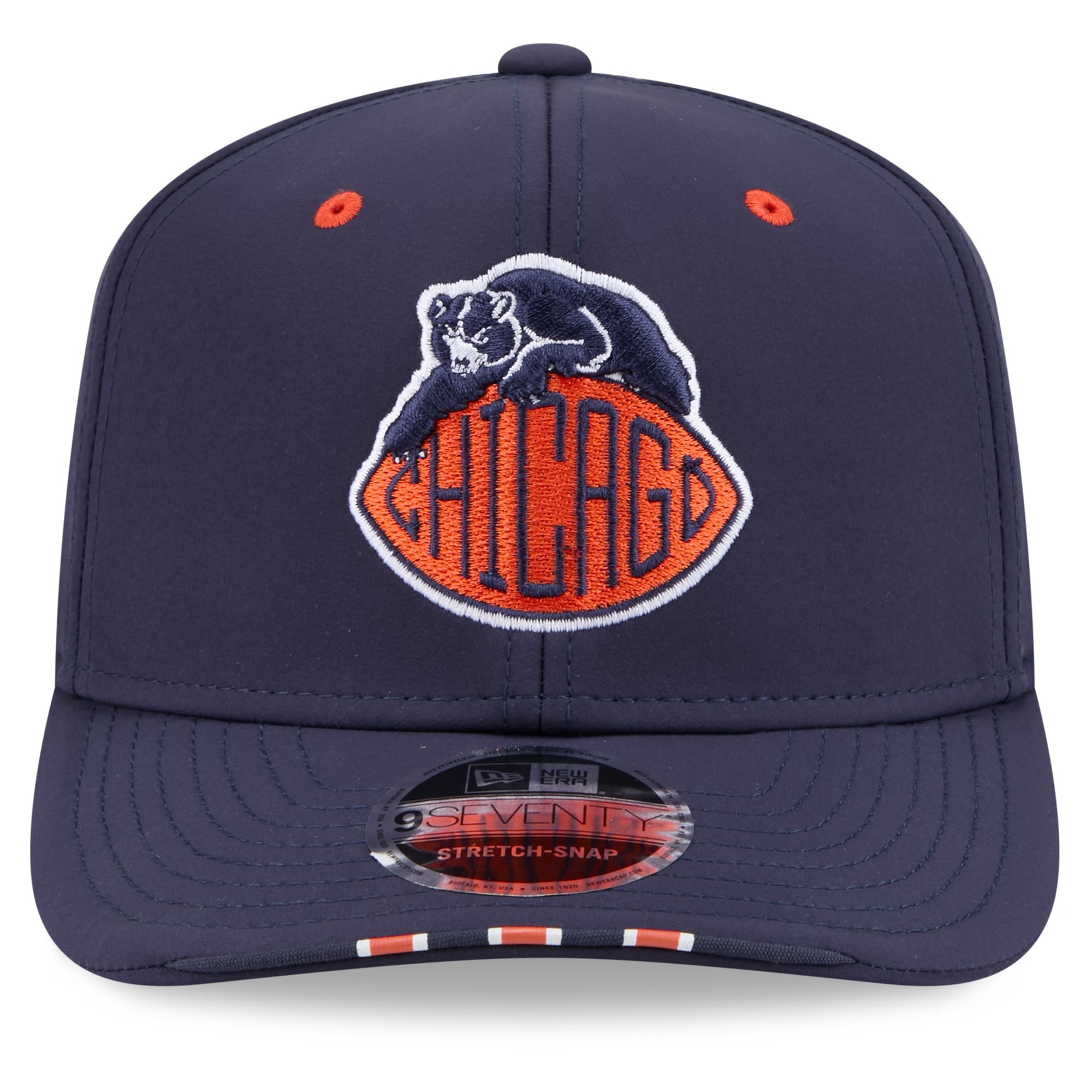 Men's New Era Navy Chicago Bears 2026 Rivalries Collection 9SEVENTY Adjustable Hat