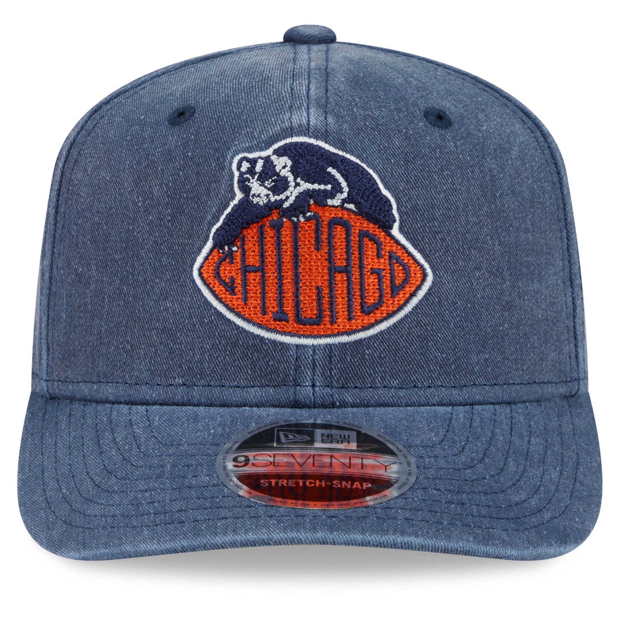 Men's New Era Navy Chicago Bears 2026 Rivalries Collection 9SEVENTY Adjustable Hat