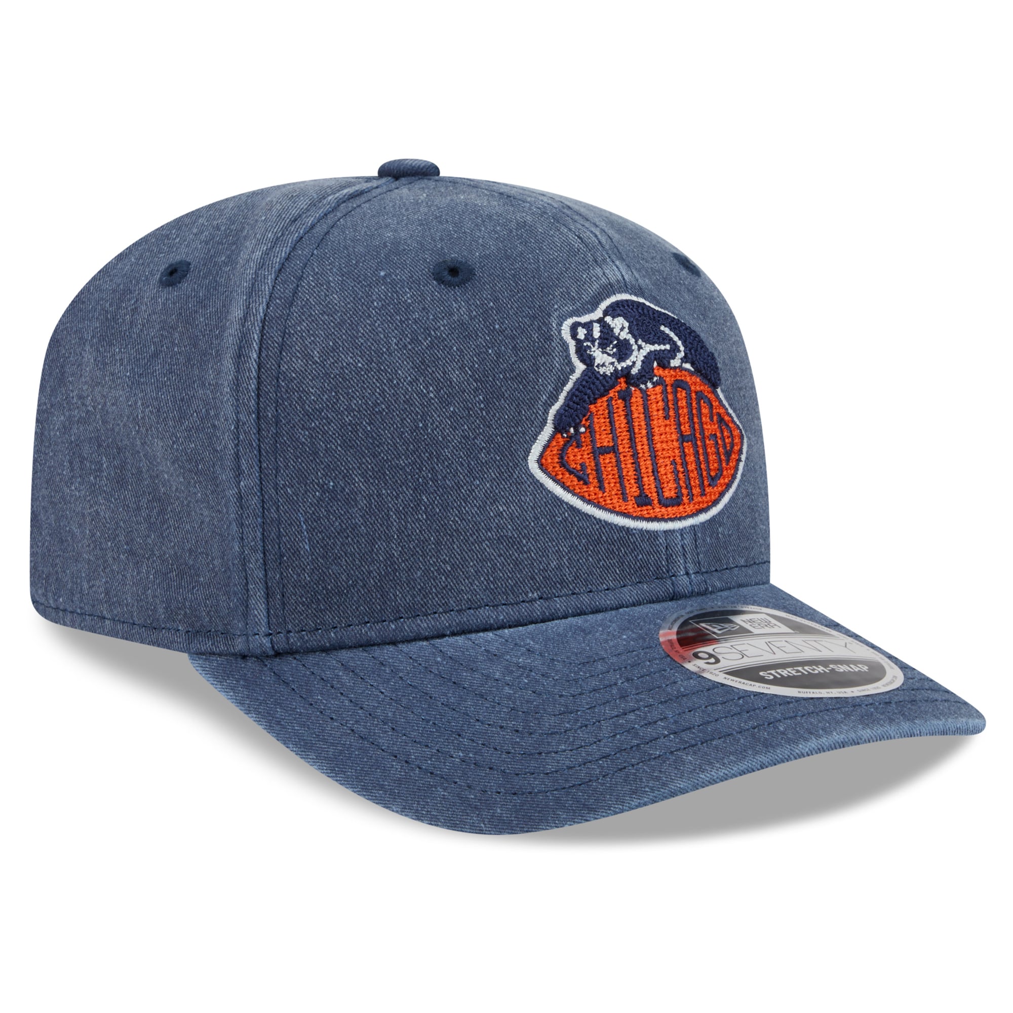 Men's New Era Navy Chicago Bears 2026 Rivalries Collection 9SEVENTY Adjustable Hat