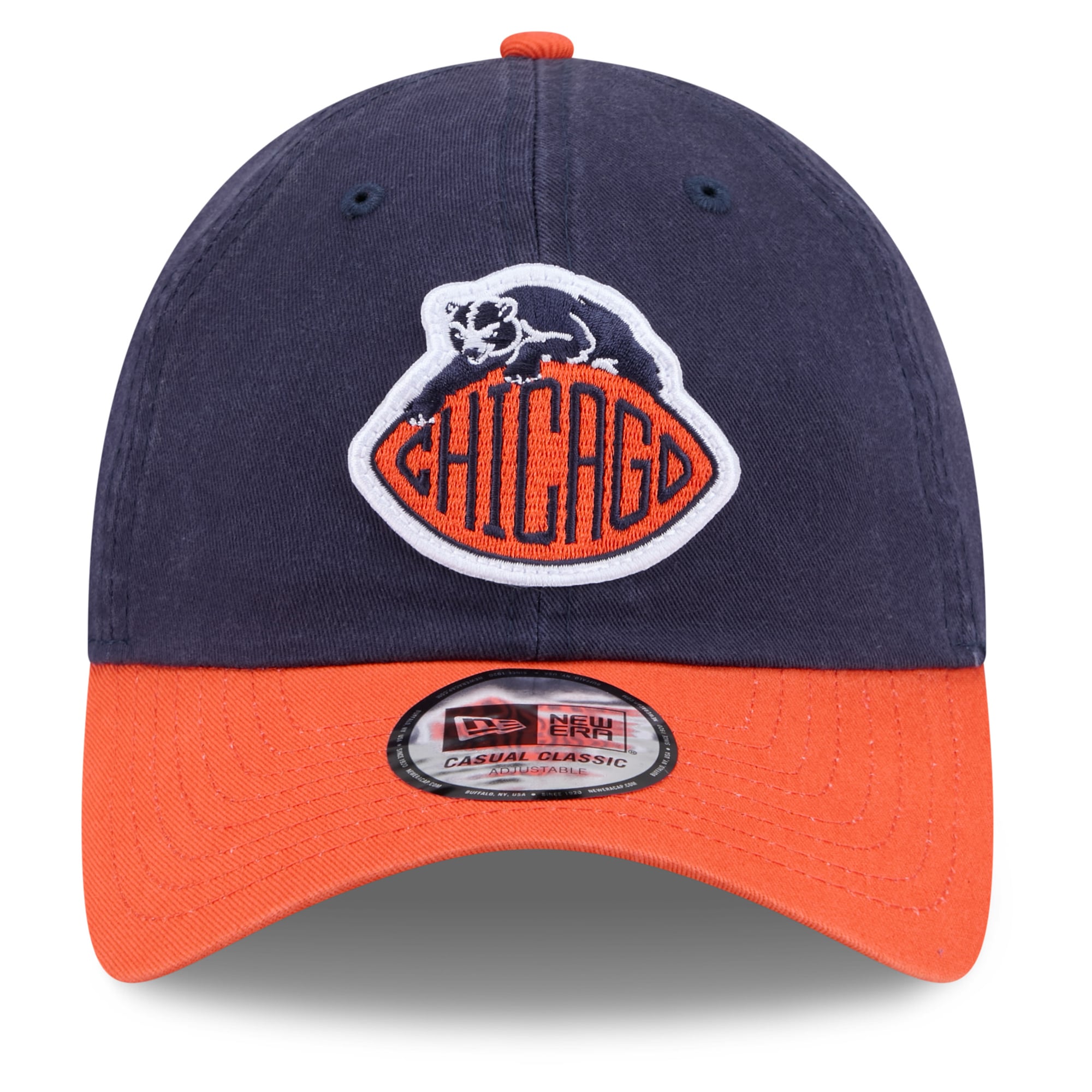 Men's New Era Navy Chicago Bears 2026 Rivalries Collection Casual Classic Adjustable Hat
