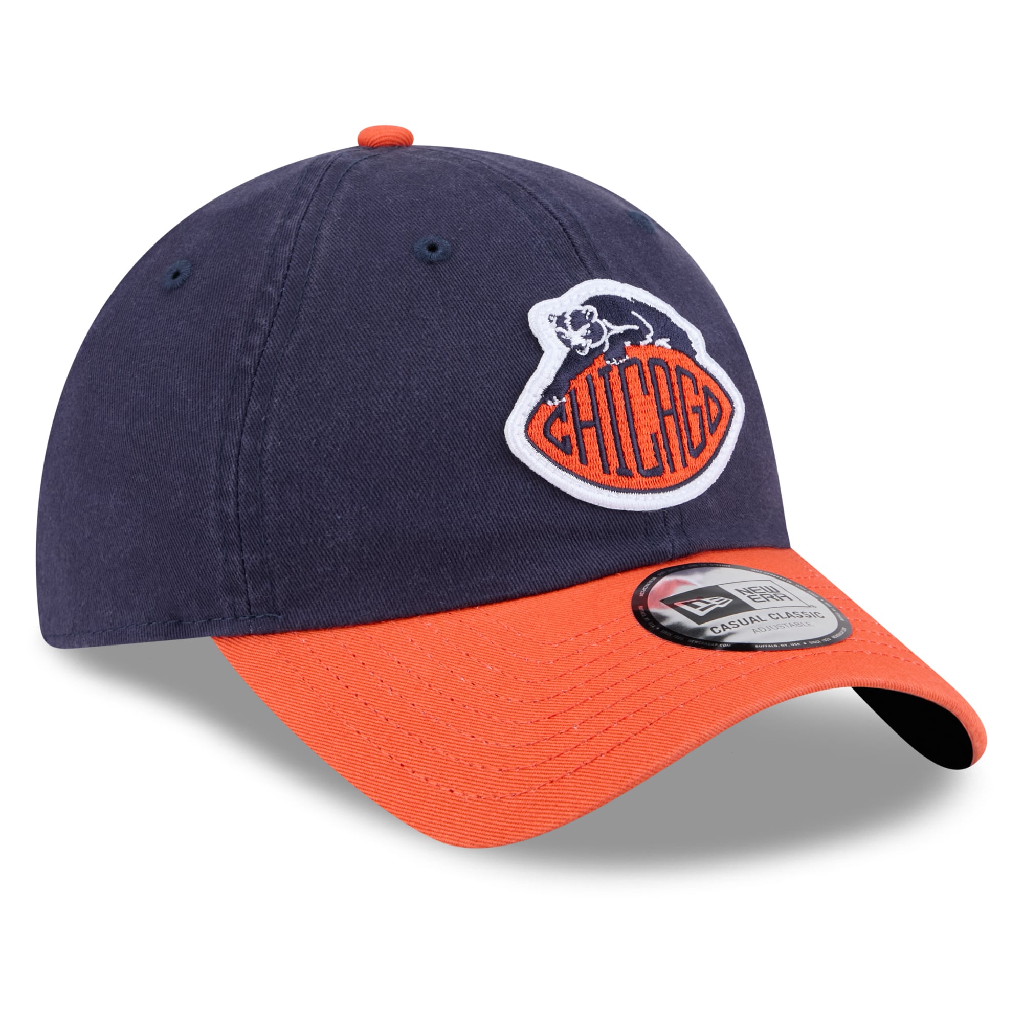 Men's New Era Navy Chicago Bears 2026 Rivalries Collection Casual Classic Adjustable Hat