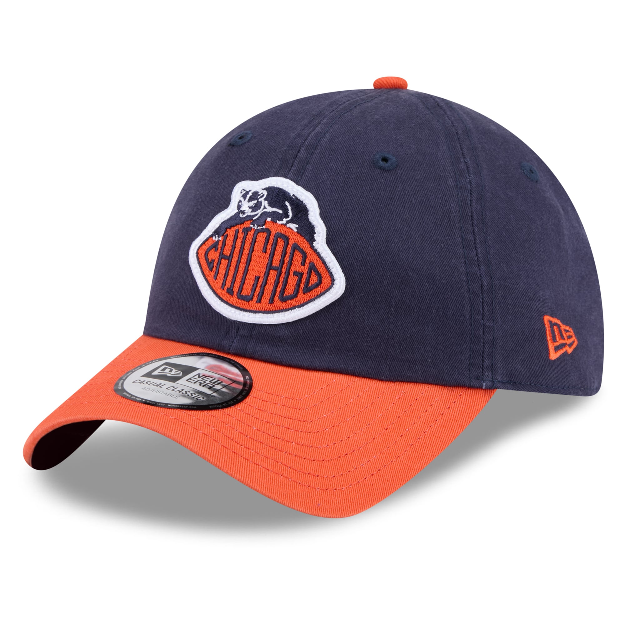 Men's New Era Navy Chicago Bears 2026 Rivalries Collection Casual Classic Adjustable Hat
