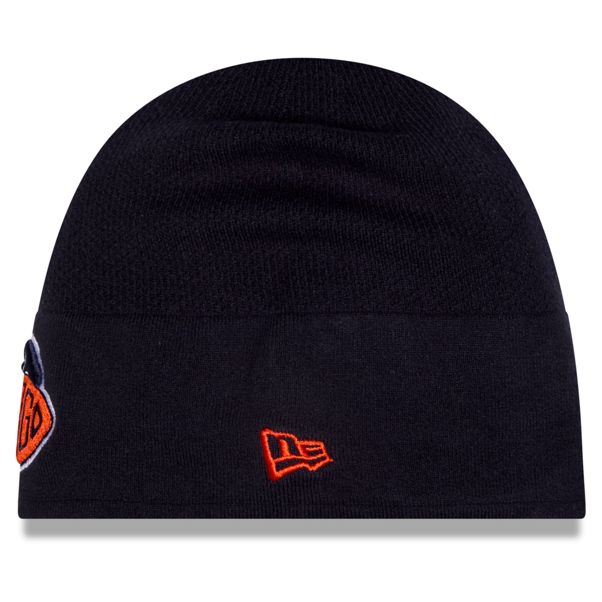 Bonnet sport en maille New Era bleu marine Chicago Bears Collection 2026 Rivalries pour homme