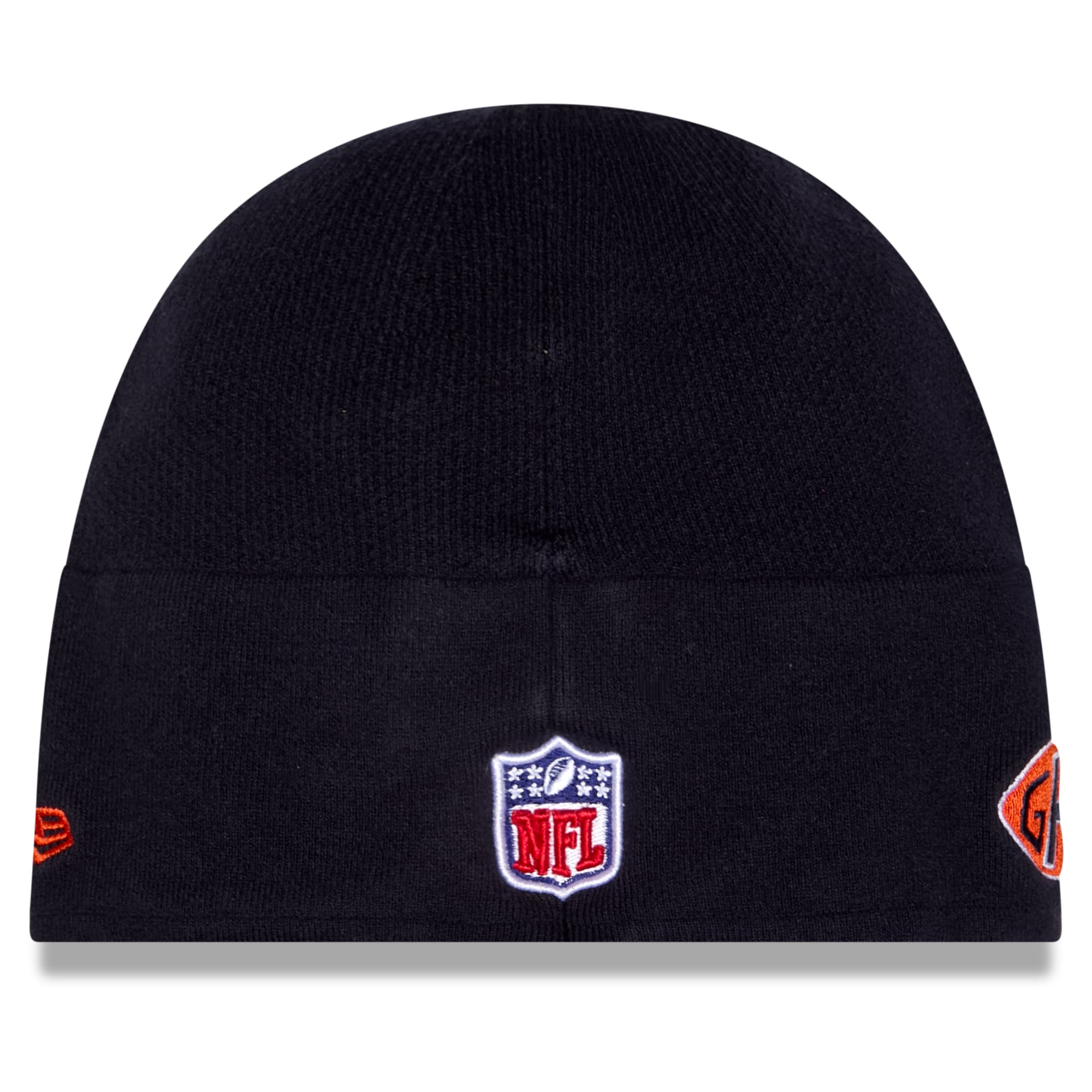 Bonnet sport en maille New Era bleu marine Chicago Bears Collection 2026 Rivalries pour homme
