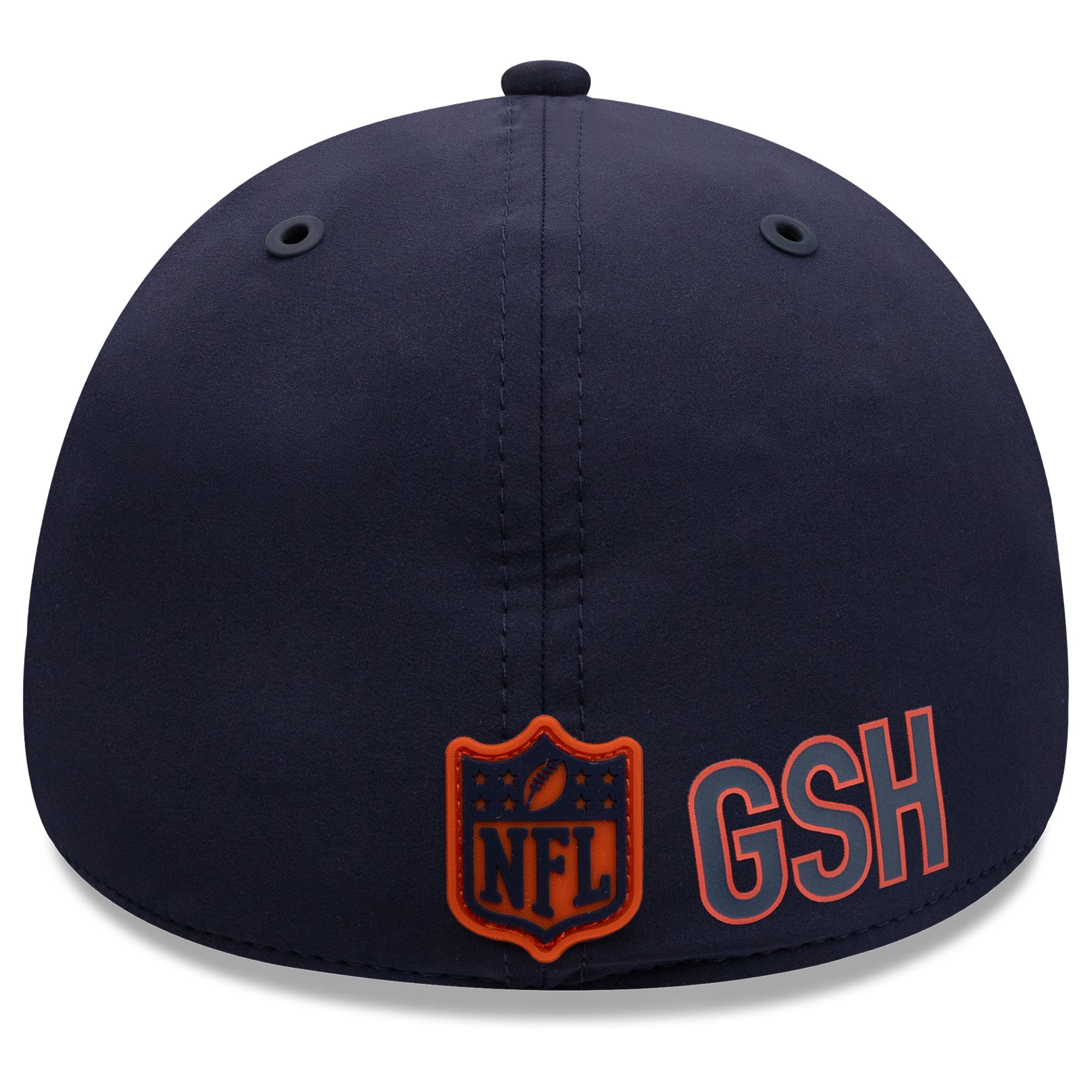 Casquette New Era bleu marine Chicago Bears 2026 Sideline 39THIRTY M-Crown Flex pour homme