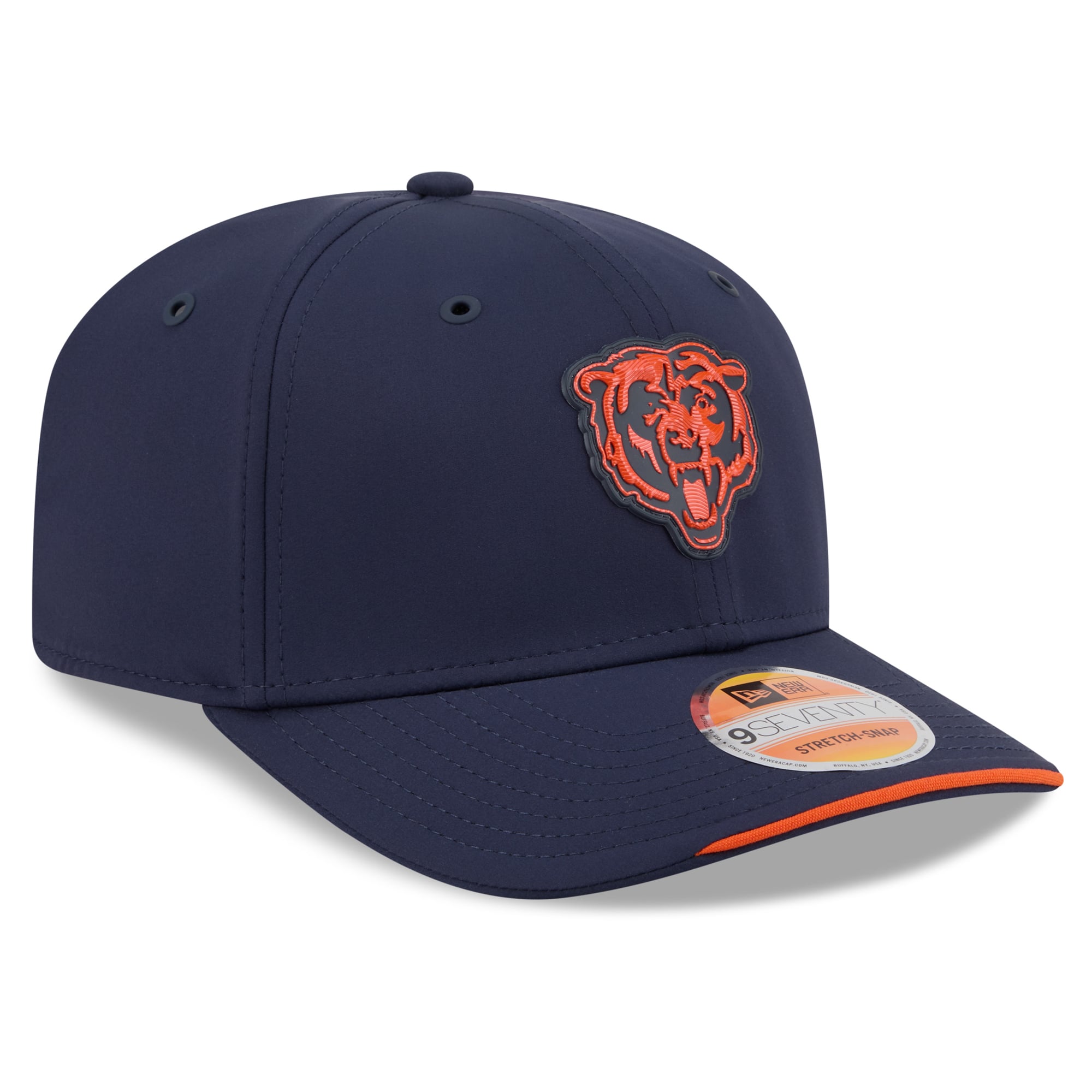 Men's New Era Navy Chicago Bears 2026 Sideline 9SEVENTY Adjustable Hat
