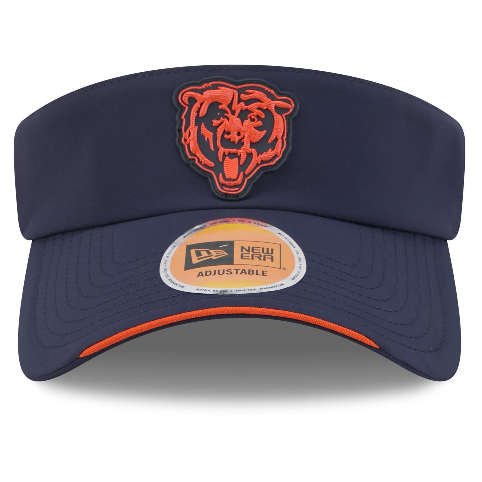 Men's New Era Navy Chicago Bears 2026 Sideline Adjustable Visor