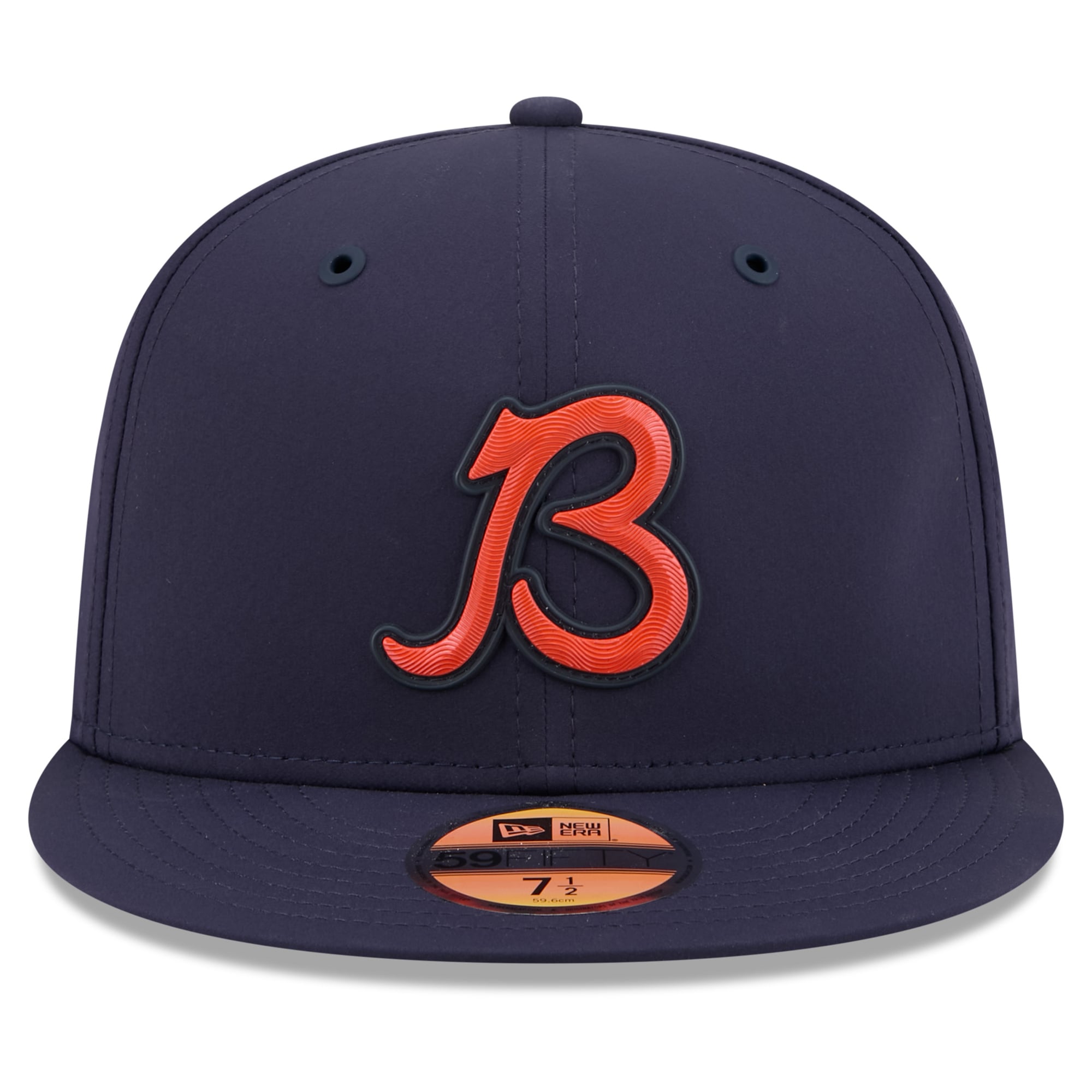 Casquette ajustée New Era 59FIFTY pour homme, bleu marine, Chicago Bears 2026 Sideline Alternate