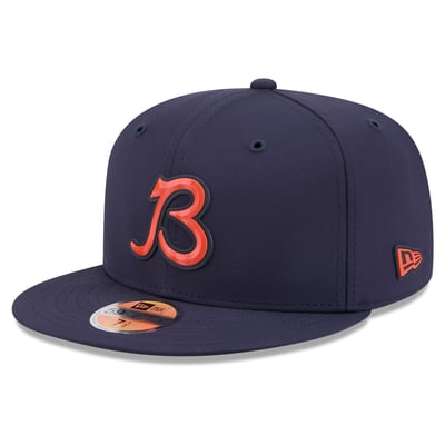 Chicago Bears New Era 2026 Sideline Alternate 59FIFTY Fitted Hat - Navy