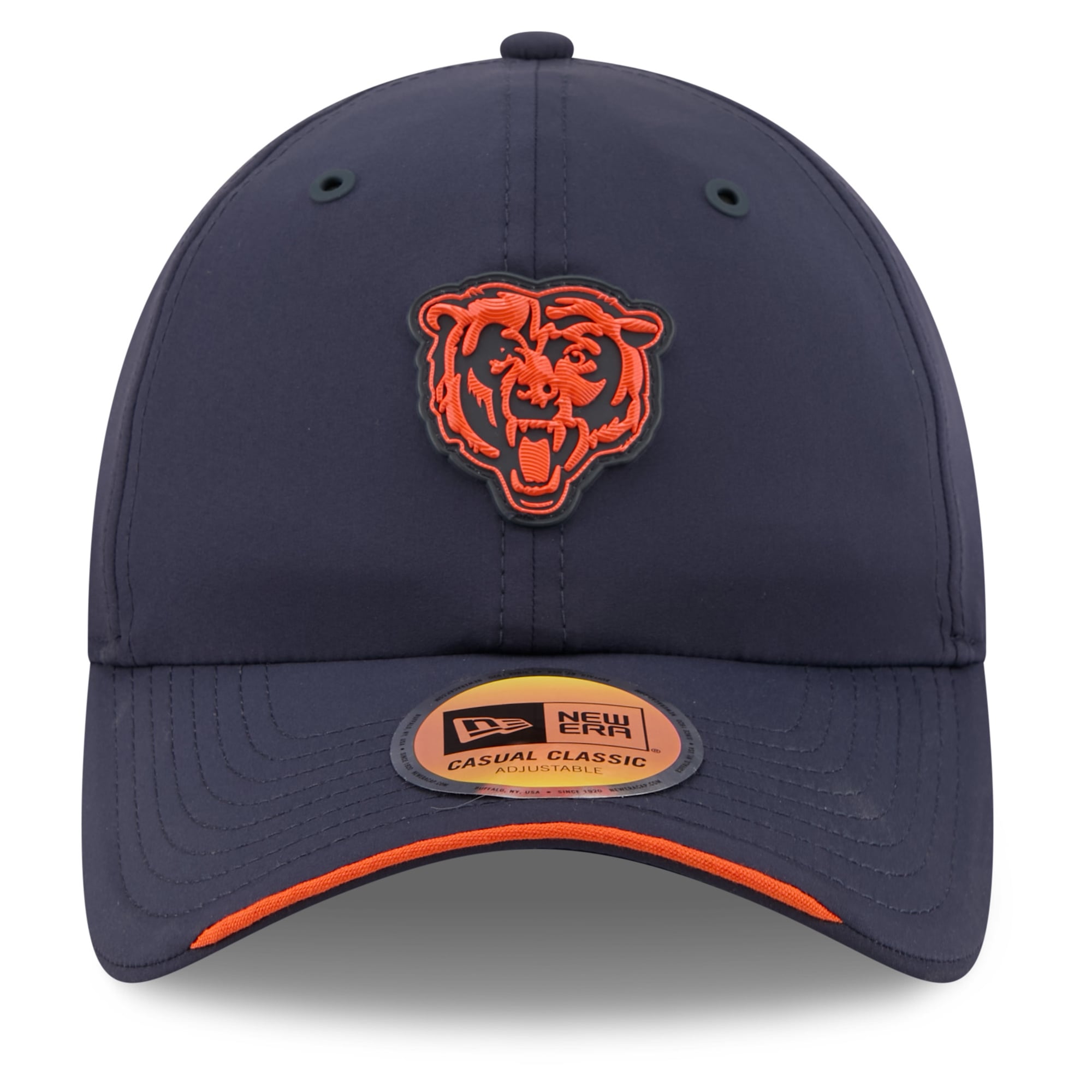 Casquette New Era bleu marine Chicago Bears 2026 Sideline classique ajustable pour homme
