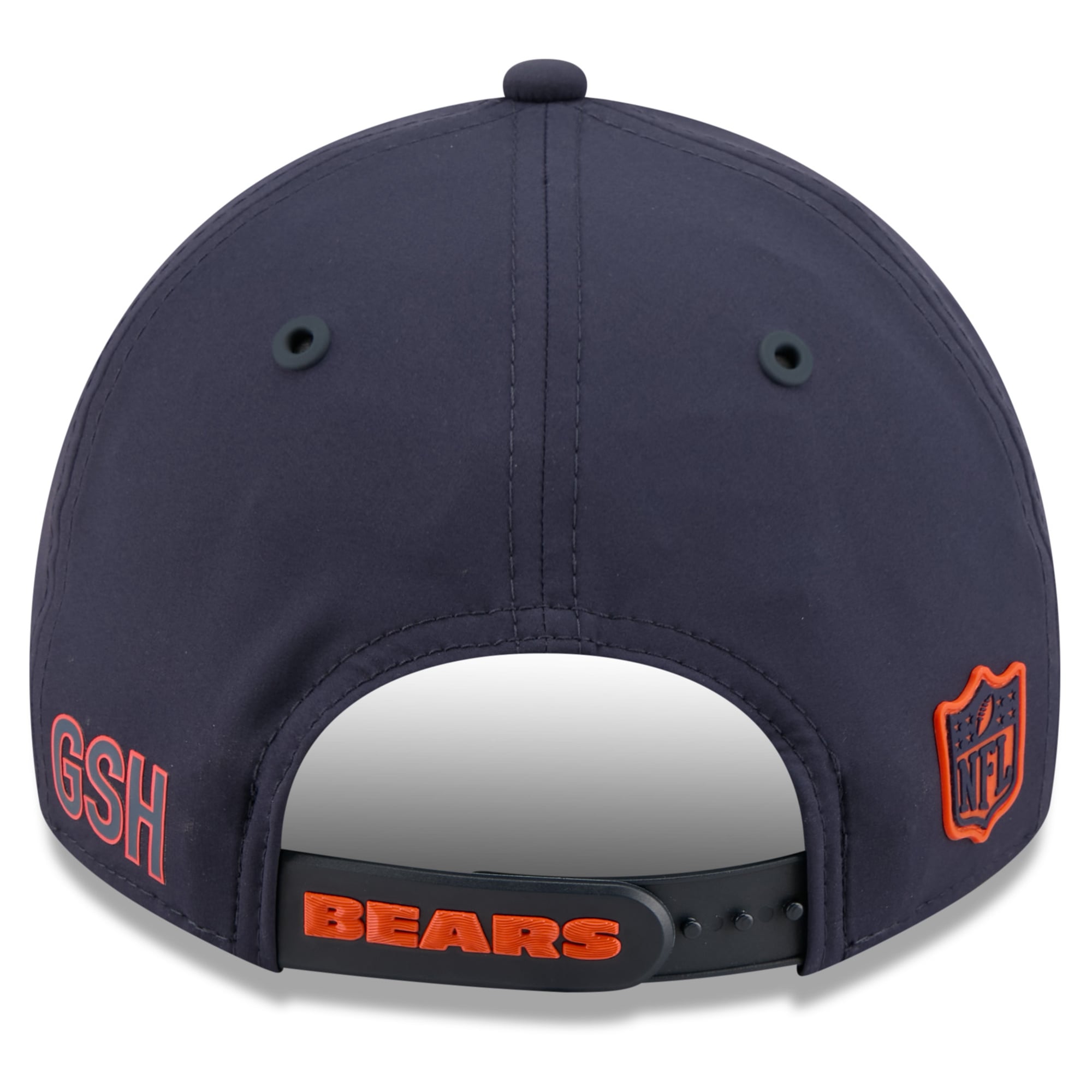 Casquette New Era bleu marine Chicago Bears 2026 Sideline classique ajustable pour homme