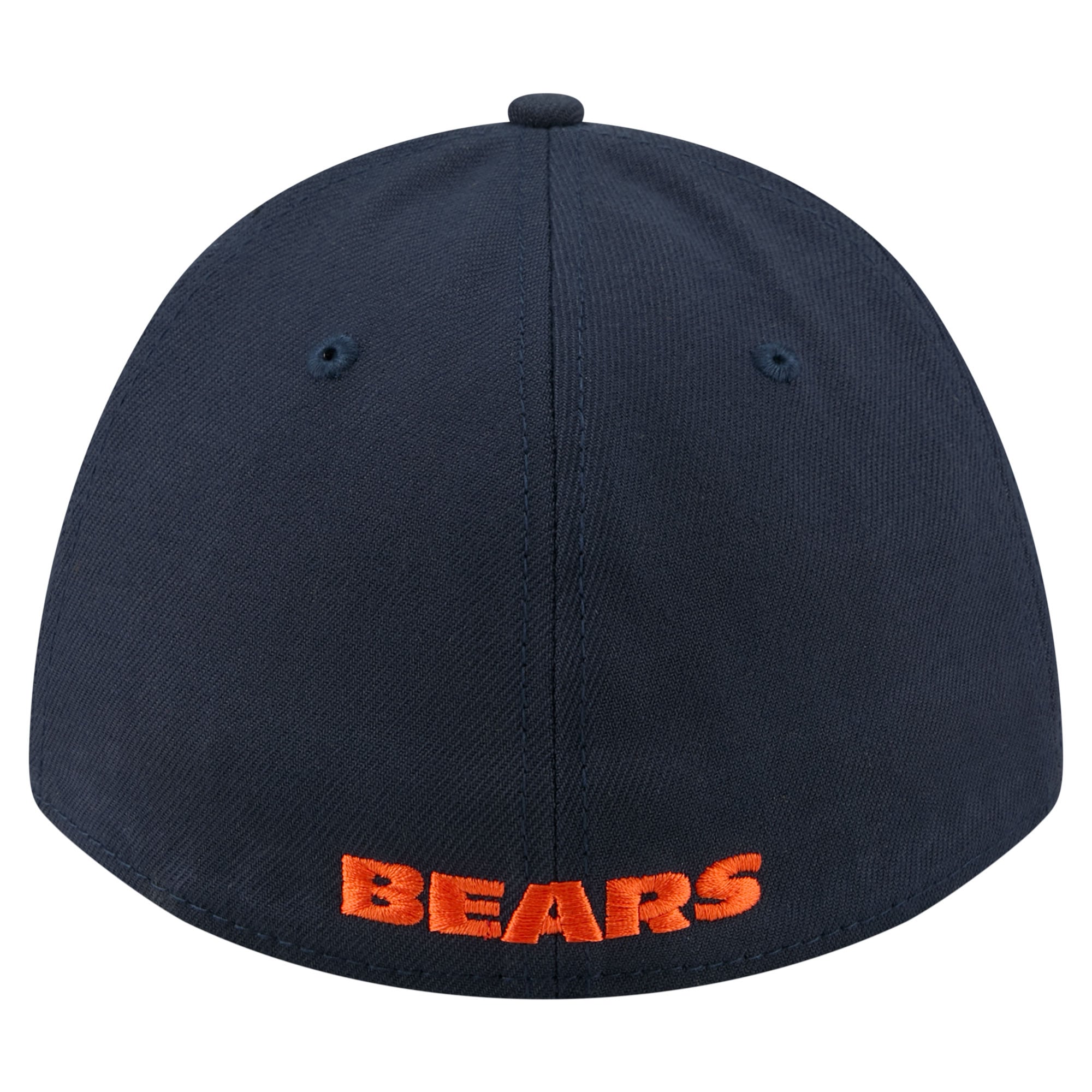 Men's New Era Navy Chicago Bears 39THIRTY M-Crown A-Frame Stretch Hat
