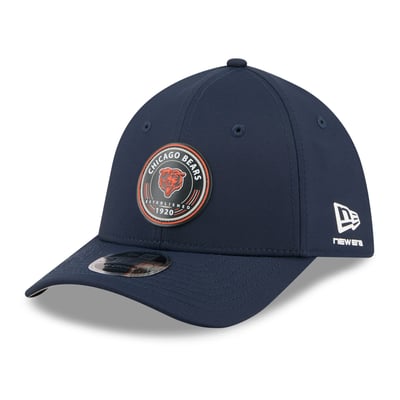 Chicago Bears New Era 39THIRTY M-Crown Flex Hat - Navy