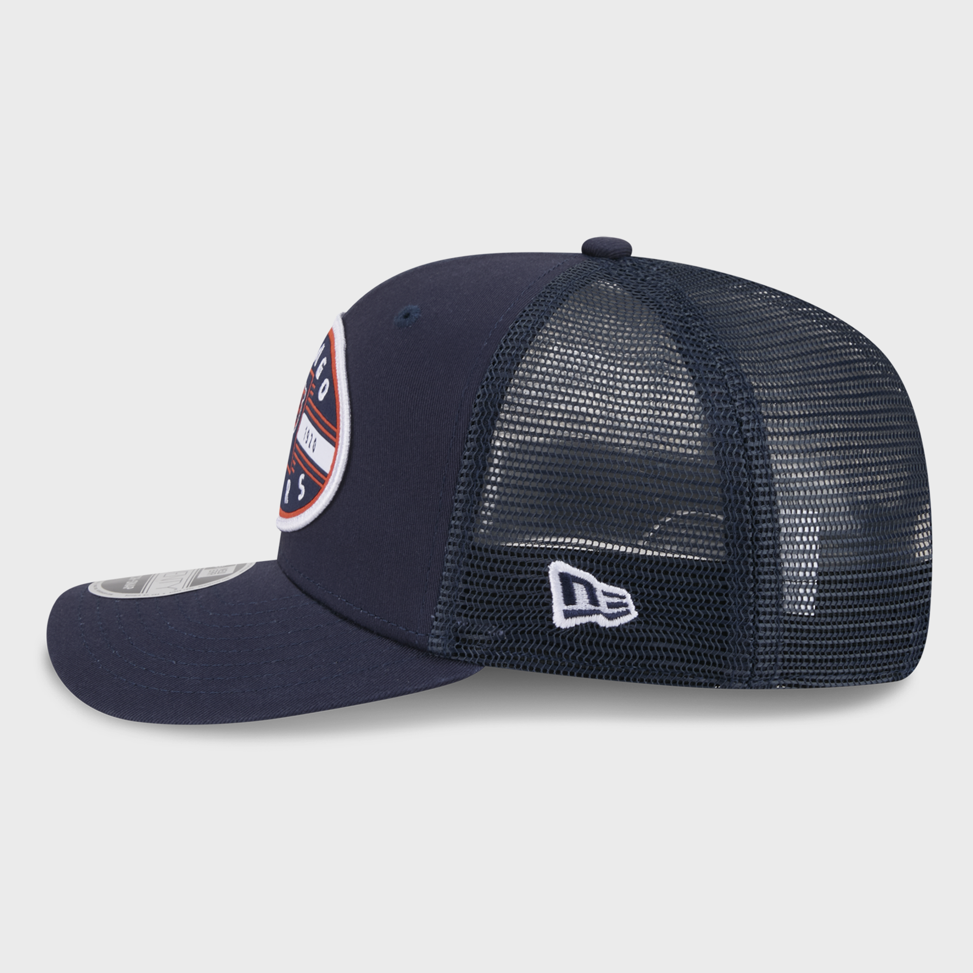 Casquette ajustable New Era bleu marine Chicago Bears Collegiate 9SEVENTY pour homme