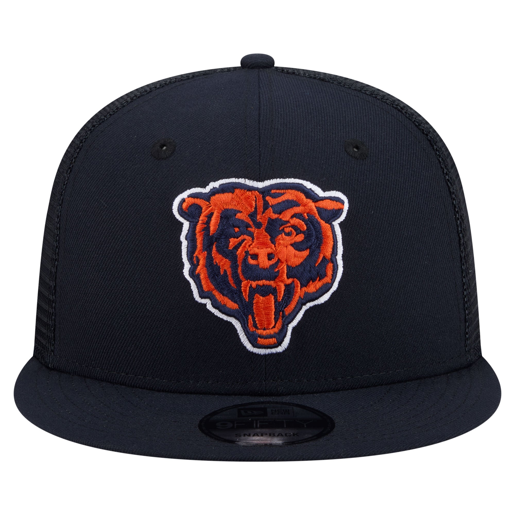 Men's New Era  Navy Chicago Bears Core Team 9FIFTY Trucker Snapback Hat