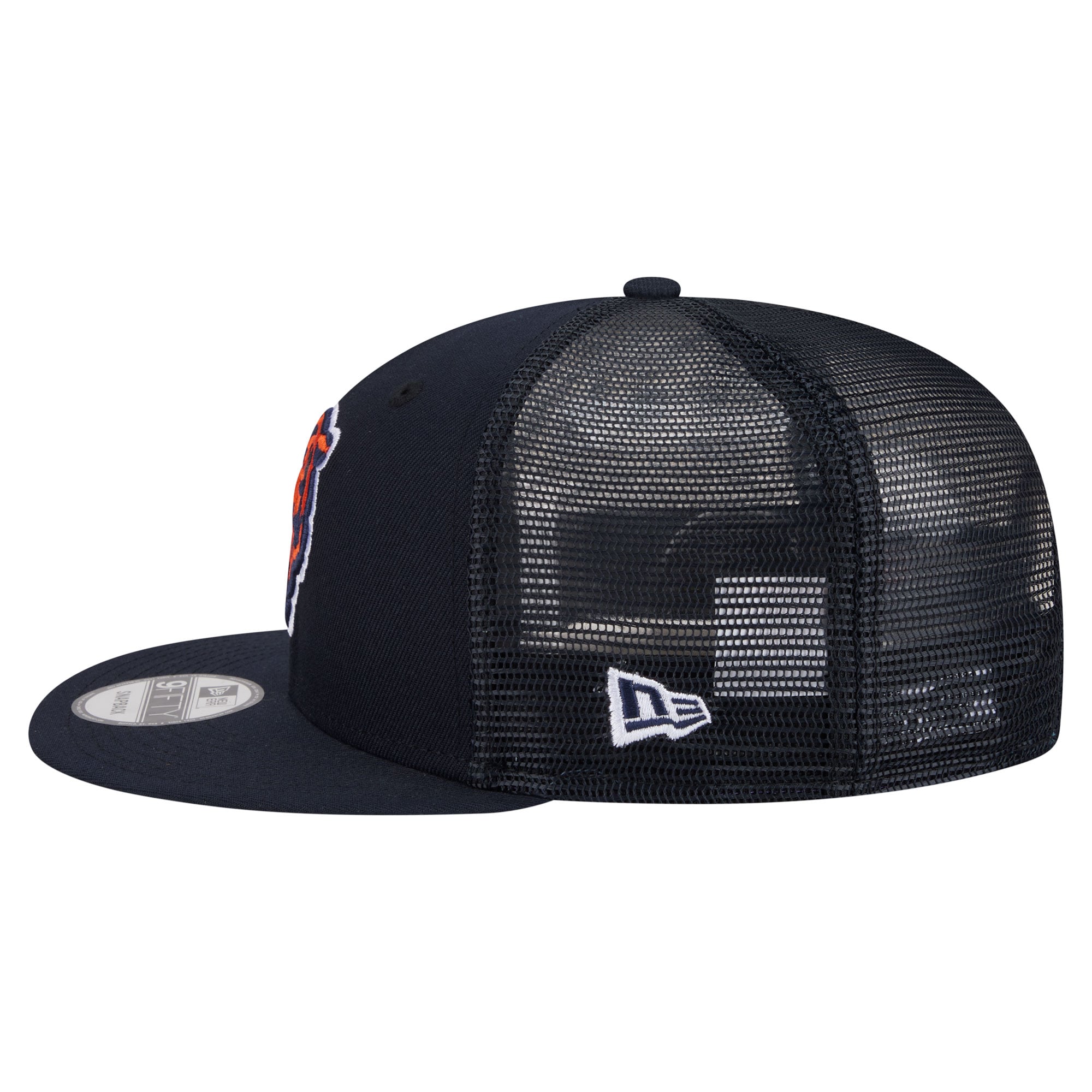 Men's New Era  Navy Chicago Bears Core Team 9FIFTY Trucker Snapback Hat