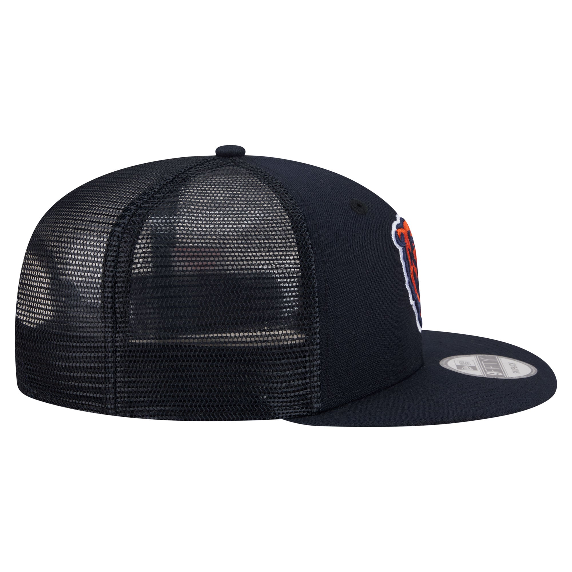 Men's New Era  Navy Chicago Bears Core Team 9FIFTY Trucker Snapback Hat