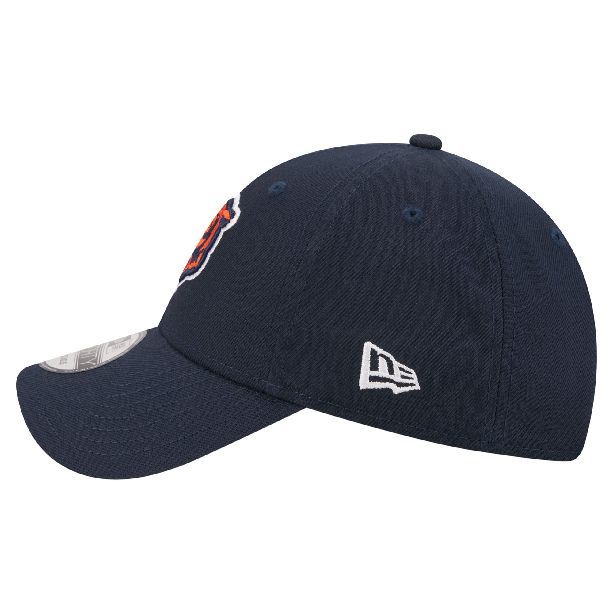 Casquette ajustable New Era 9FORTY bleu marine Chicago Bears Core Team pour homme