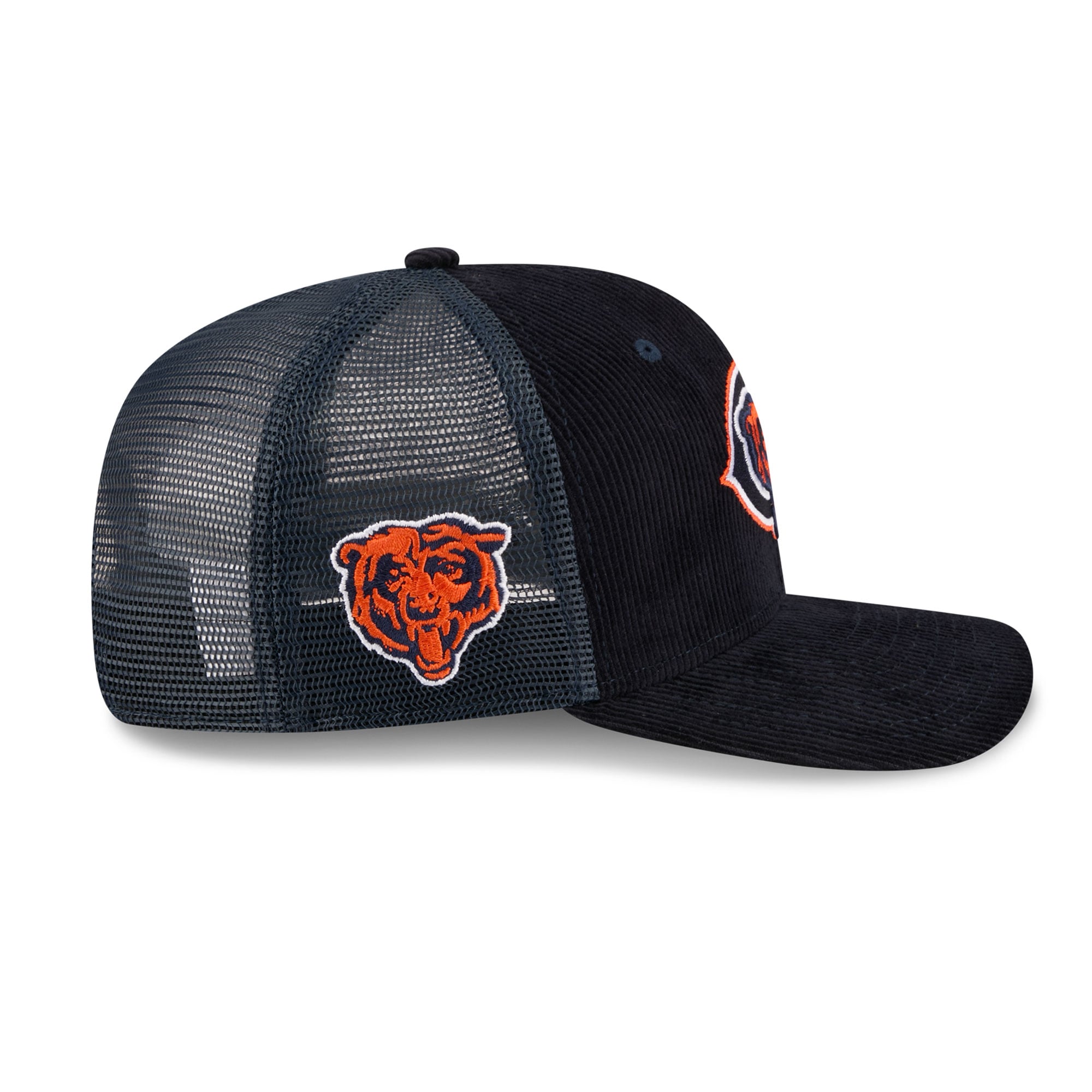 Men's New Era Navy Chicago Bears Deceptor 9SEVENTY Adjustable Hat