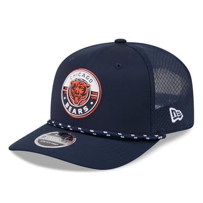 Chicago Bears New Era Game 9SEVENTY Adjustable Hat - Navy