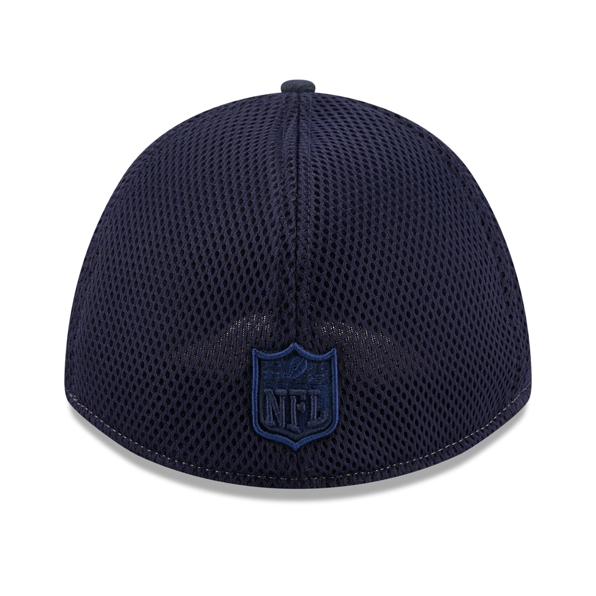 Casquette extensible New Era bleu marine Chicago Bears Neo Mesh 39THIRTY M-Crown pour homme