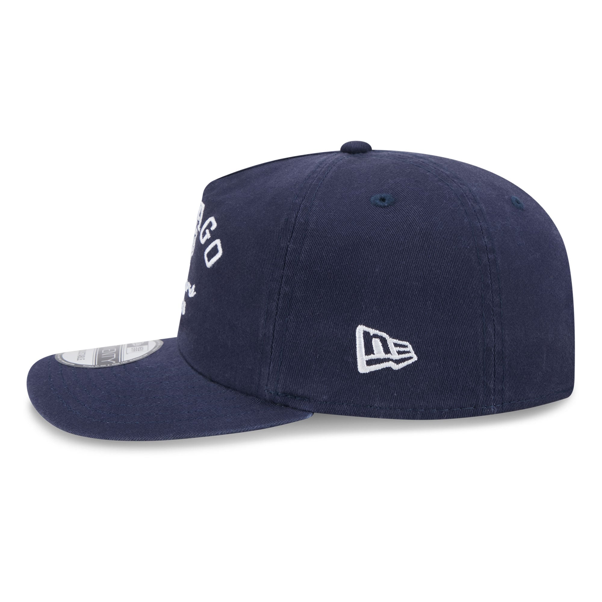 Casquette ajustable New Era bleu marine Chicago Bears Stacked 19TWENTY pour homme