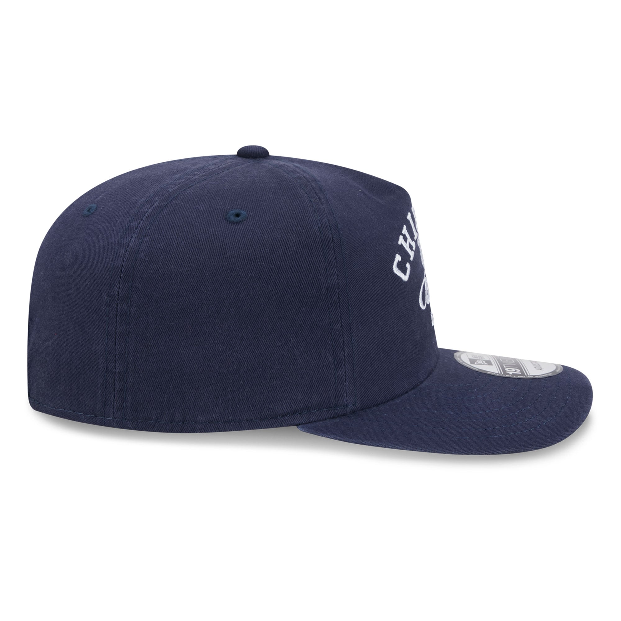 Casquette ajustable New Era bleu marine Chicago Bears Stacked 19TWENTY pour homme