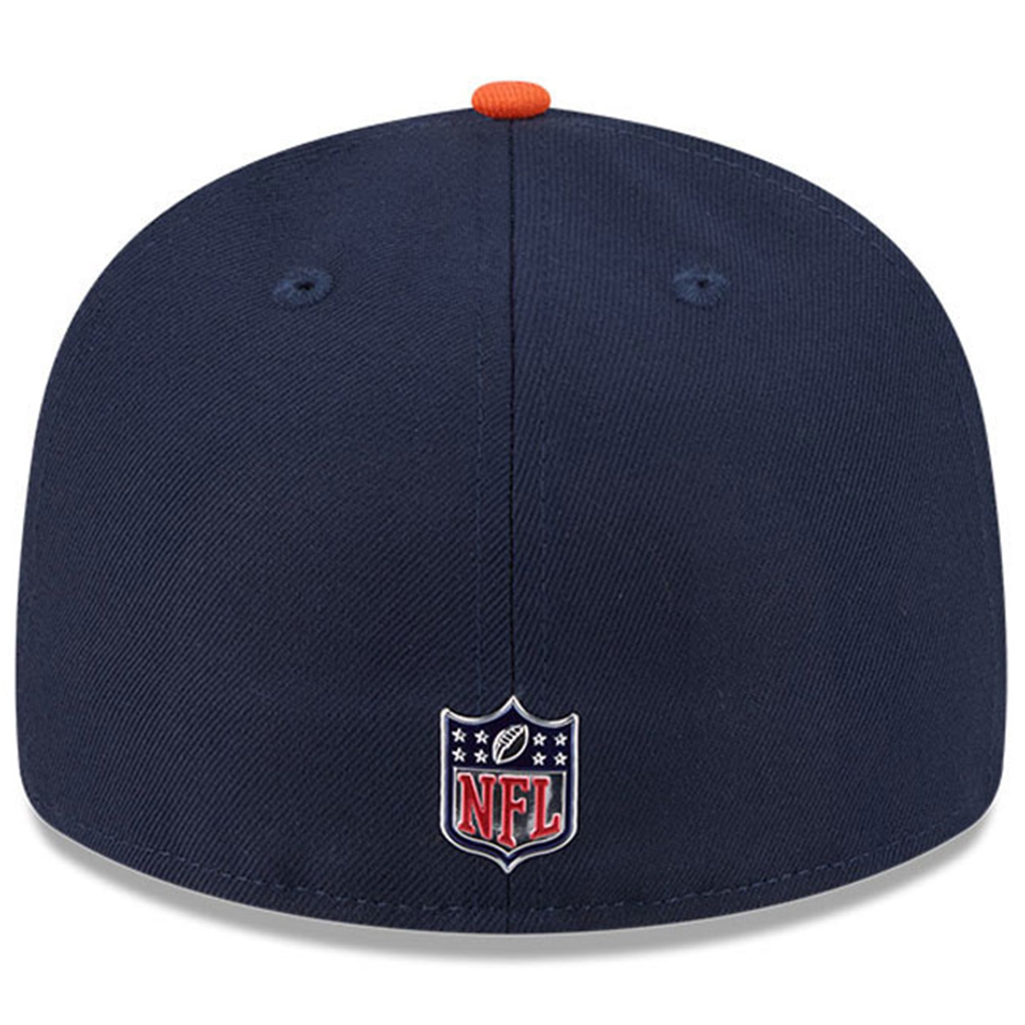 Men's New Era  Navy/Orange Chicago Bears 2026 NFL Draft Pre-Curved 59FIFTY Fitted Hat