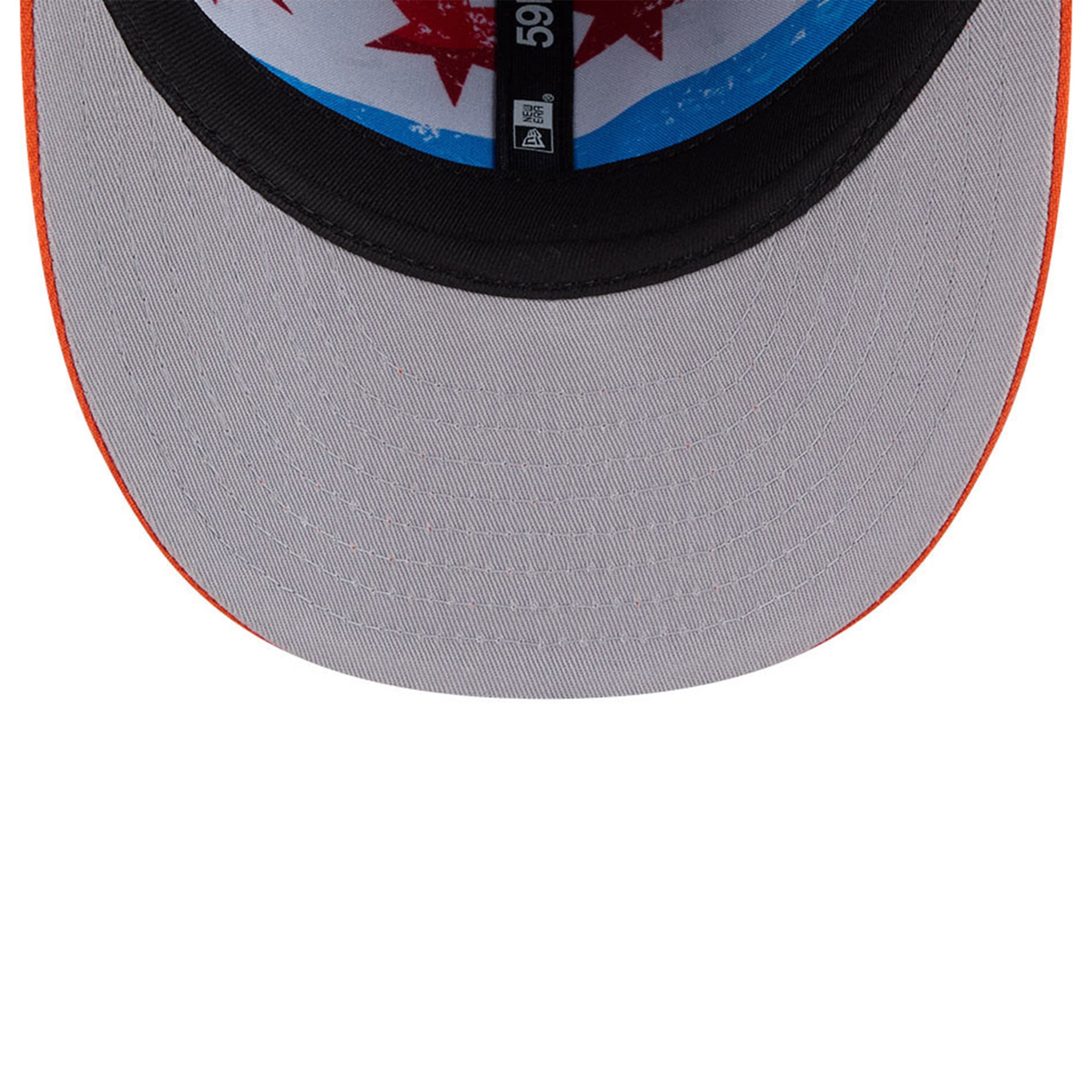 Men's New Era  Navy/Orange Chicago Bears 2026 NFL Draft Pre-Curved 59FIFTY Fitted Hat